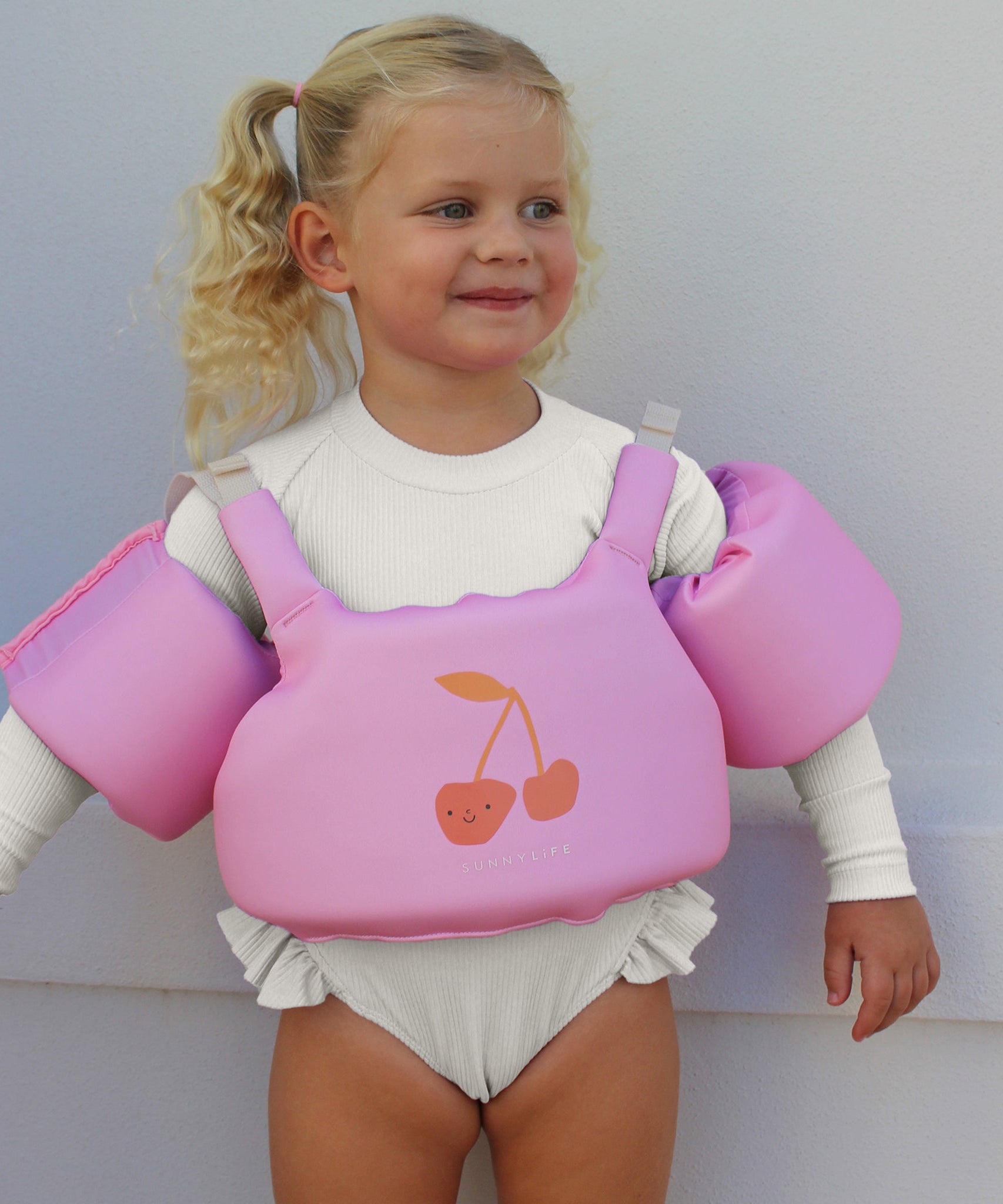 Sunnylife - Children's Swimming Life Jacket with Arm Floats 4-6 Years