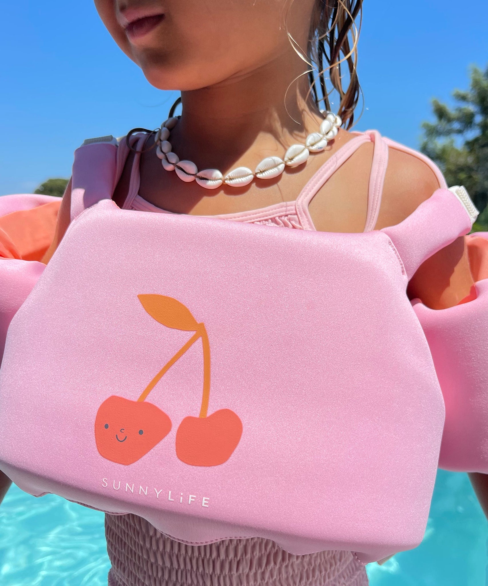 Sunnylife - Children's Swimming Life Jacket with Arm Floats 4-6 Years