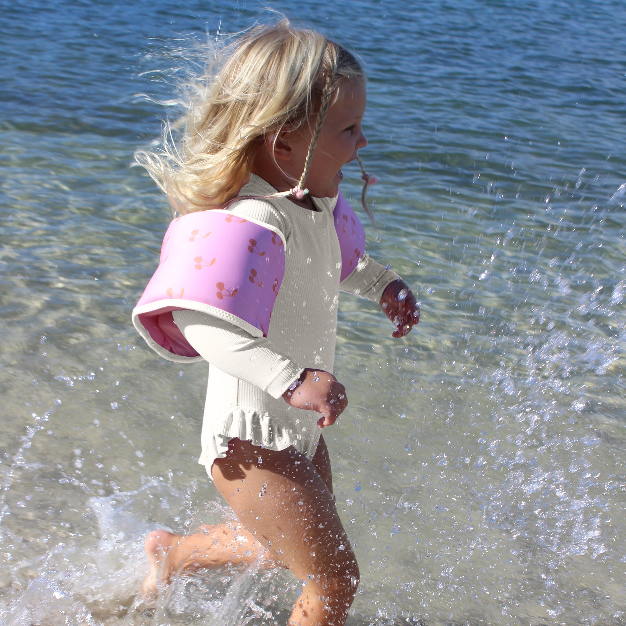 Sunnylife - Braccioli Gonfiabili per Bambini Ciliegia