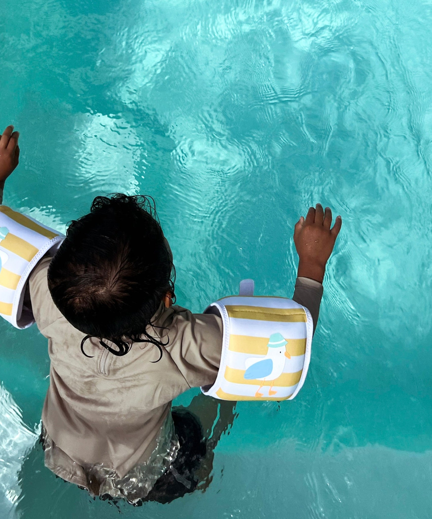 Sunnylife - Children's Inflatable Swimming Armbands Sammy Seagull