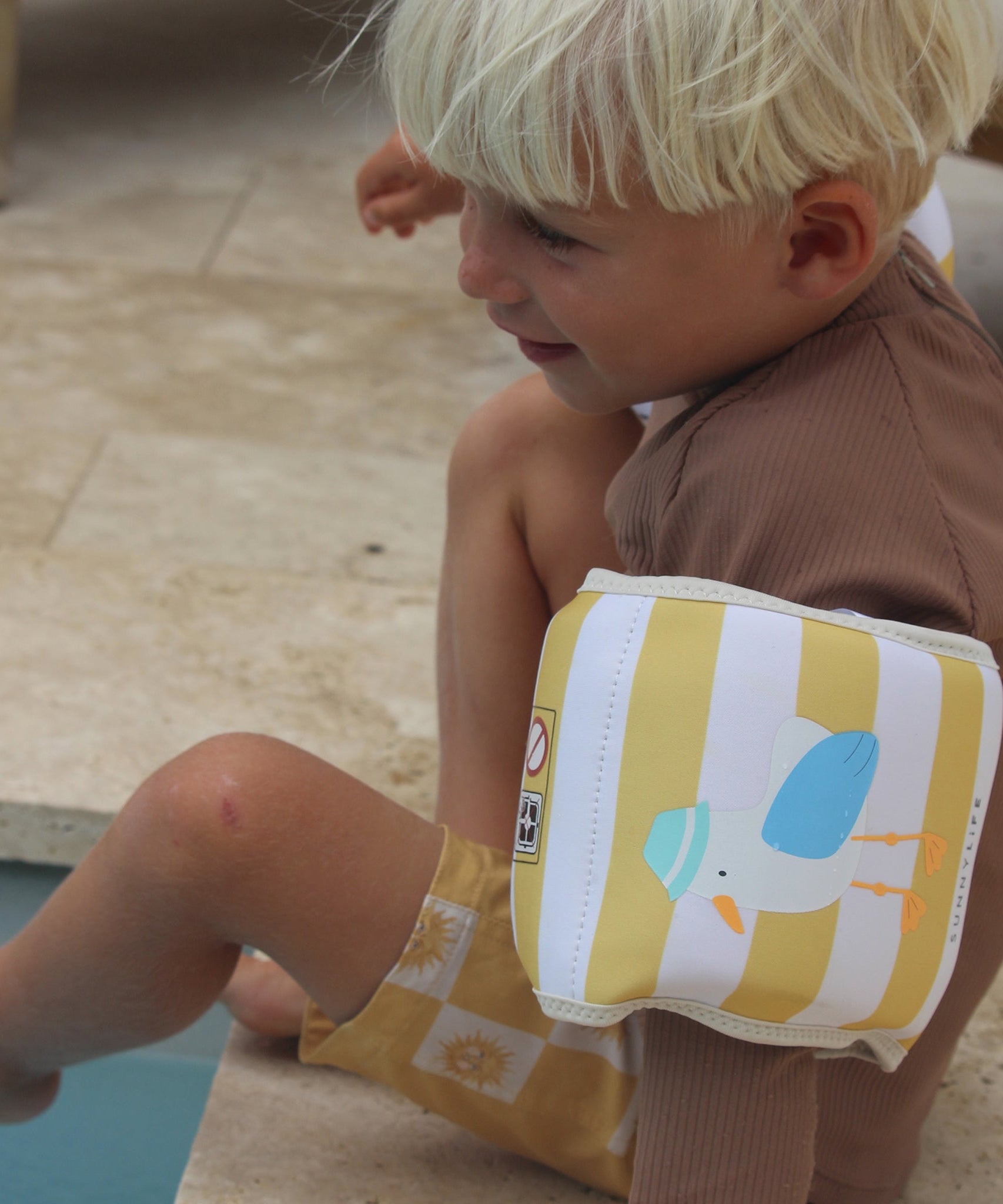 Sunnylife - Children's Inflatable Swimming Armbands Sammy Seagull