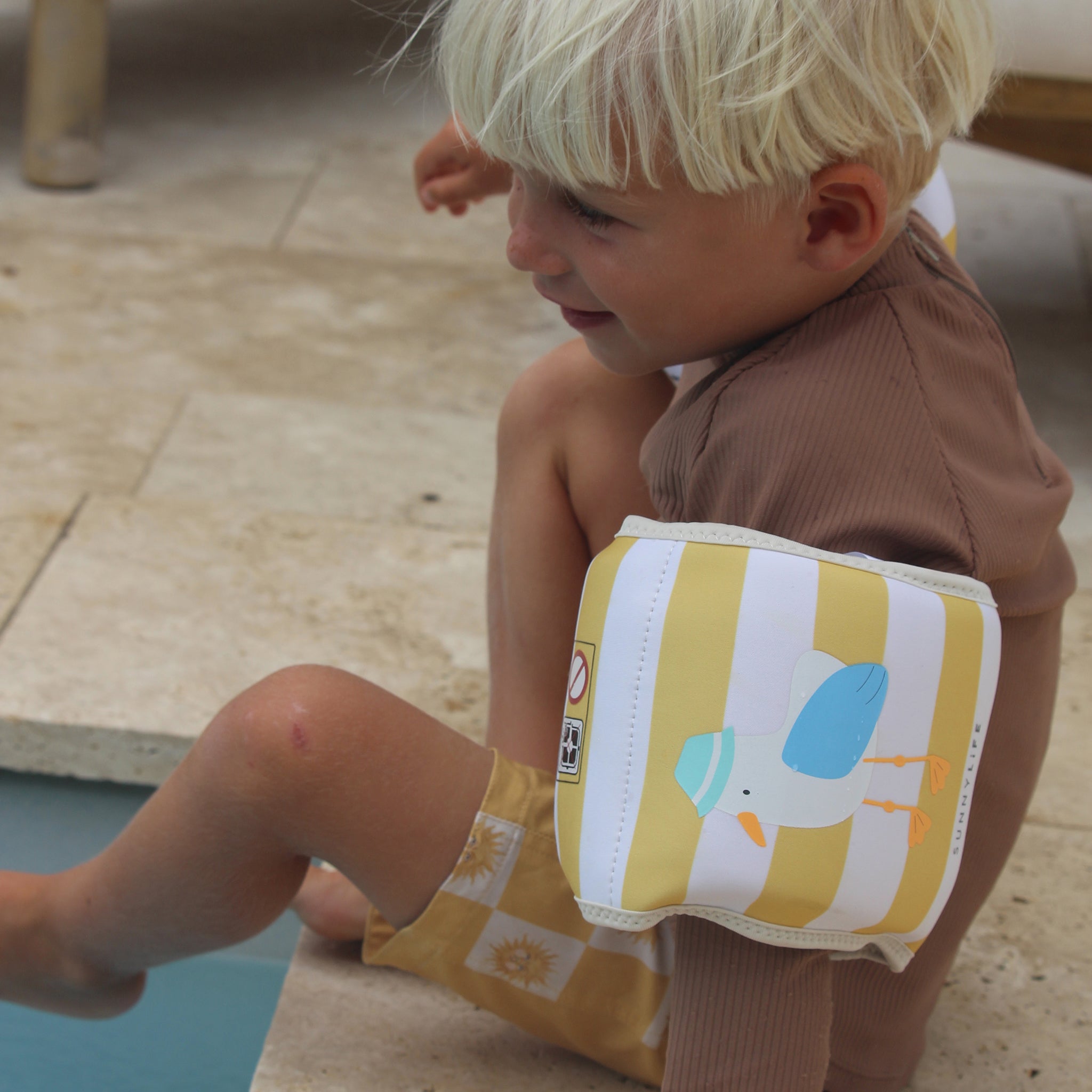 Sunnylife - Children's Inflatable Swimming Armbands Sammy Seagull