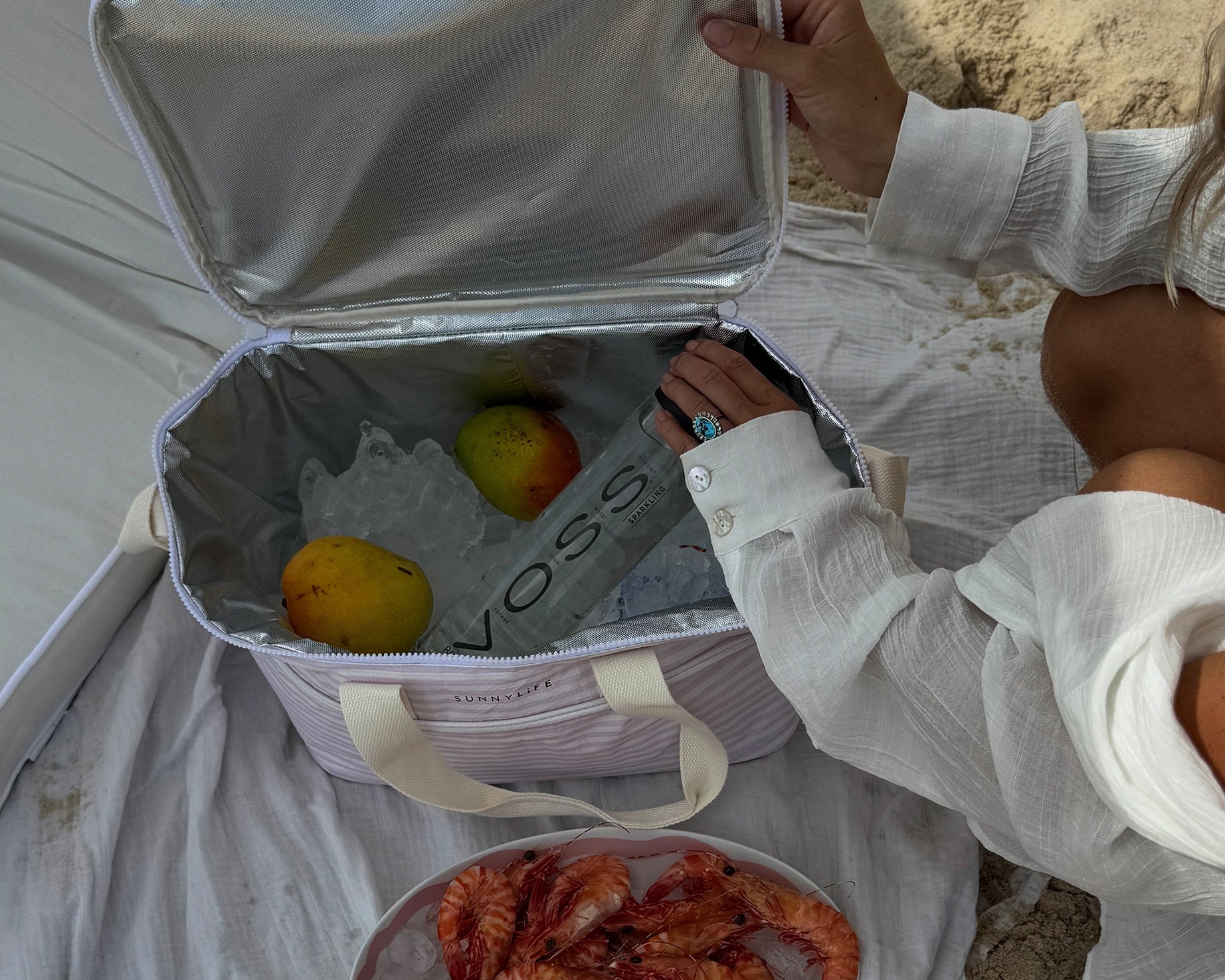 Sunnylife - Lazy Soğutuculu Plaj Taşıma Çantası