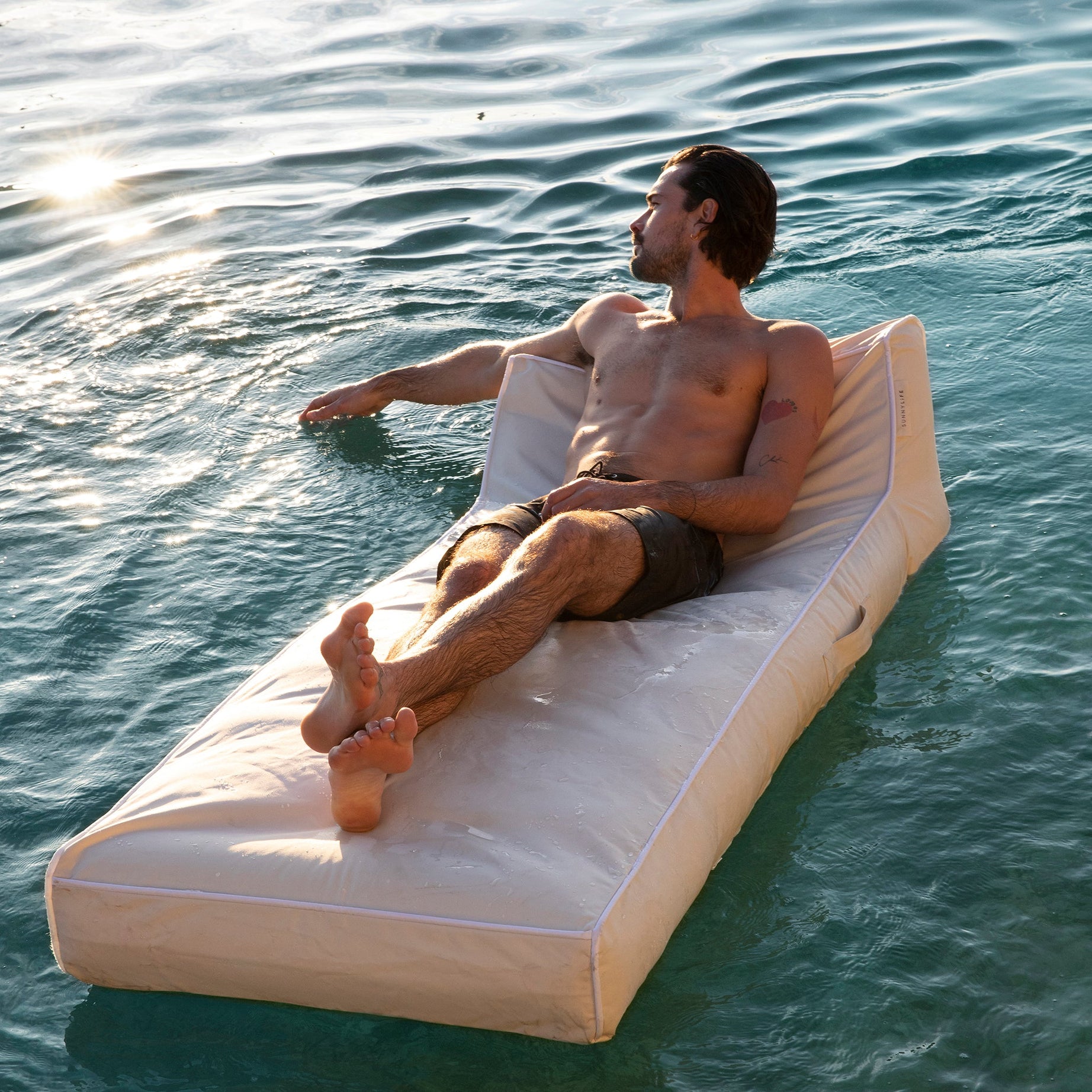 Sunnylife - Matelas Gonflable de Luxe pour Mer et Piscine