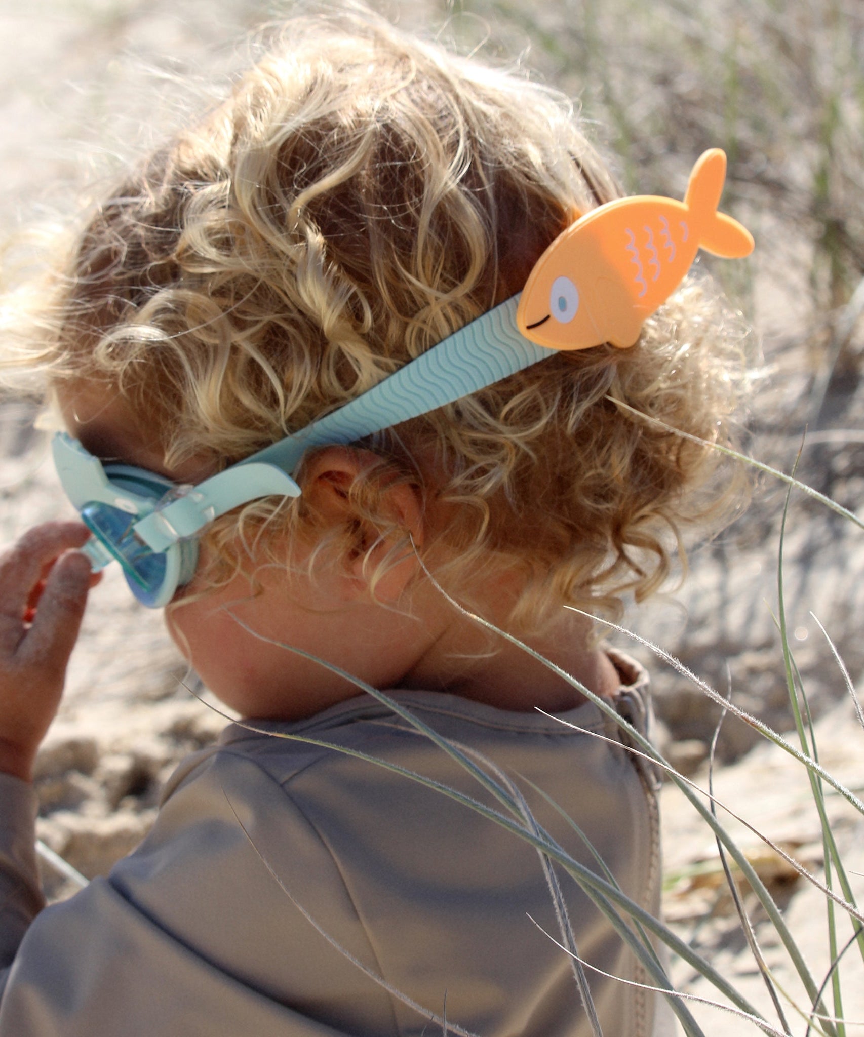 Sunnylife - Occhialini da mare per bambini Balık Finn