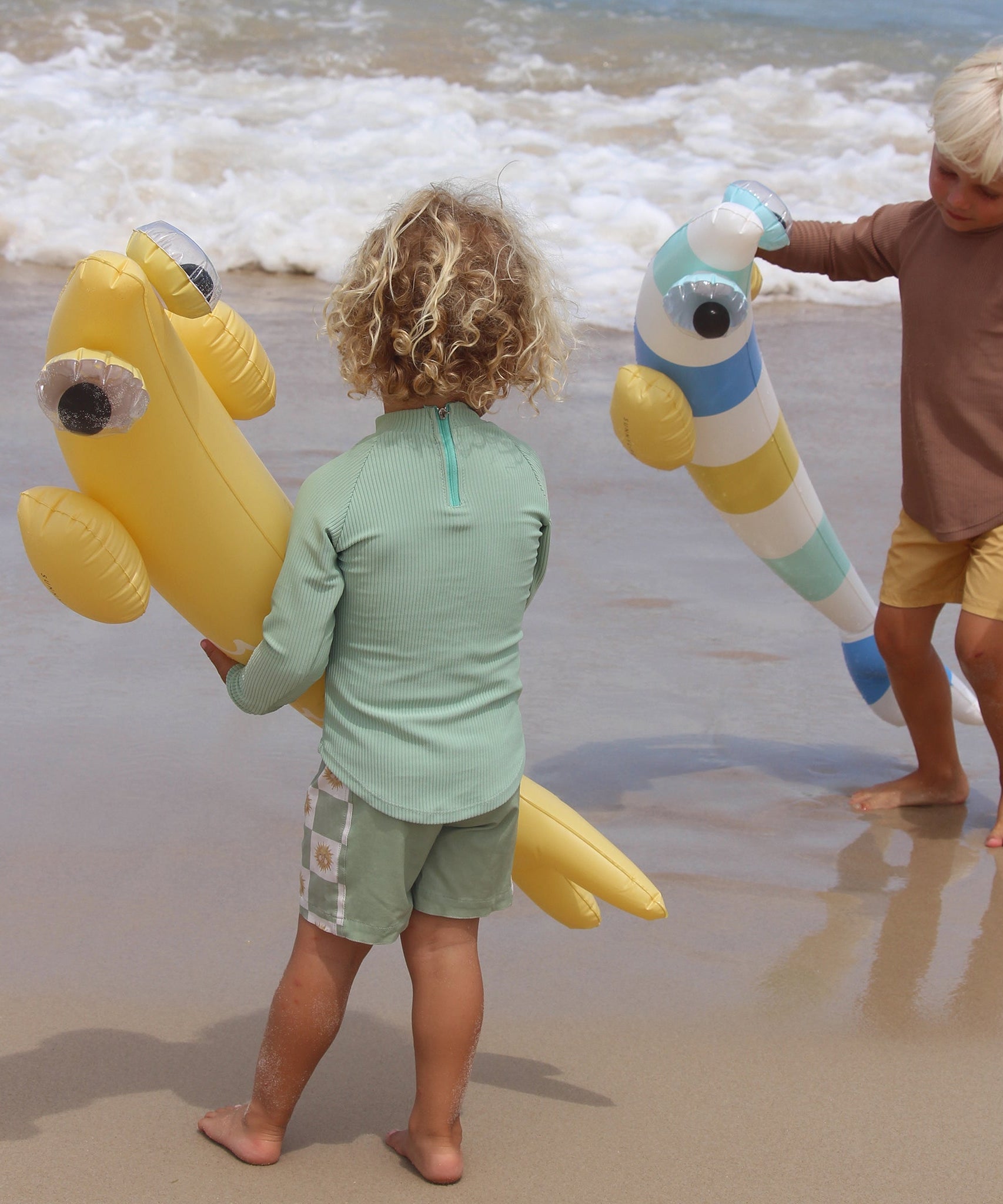 Sunnylife - Balık Finn 充气海洋和游泳池游泳配件