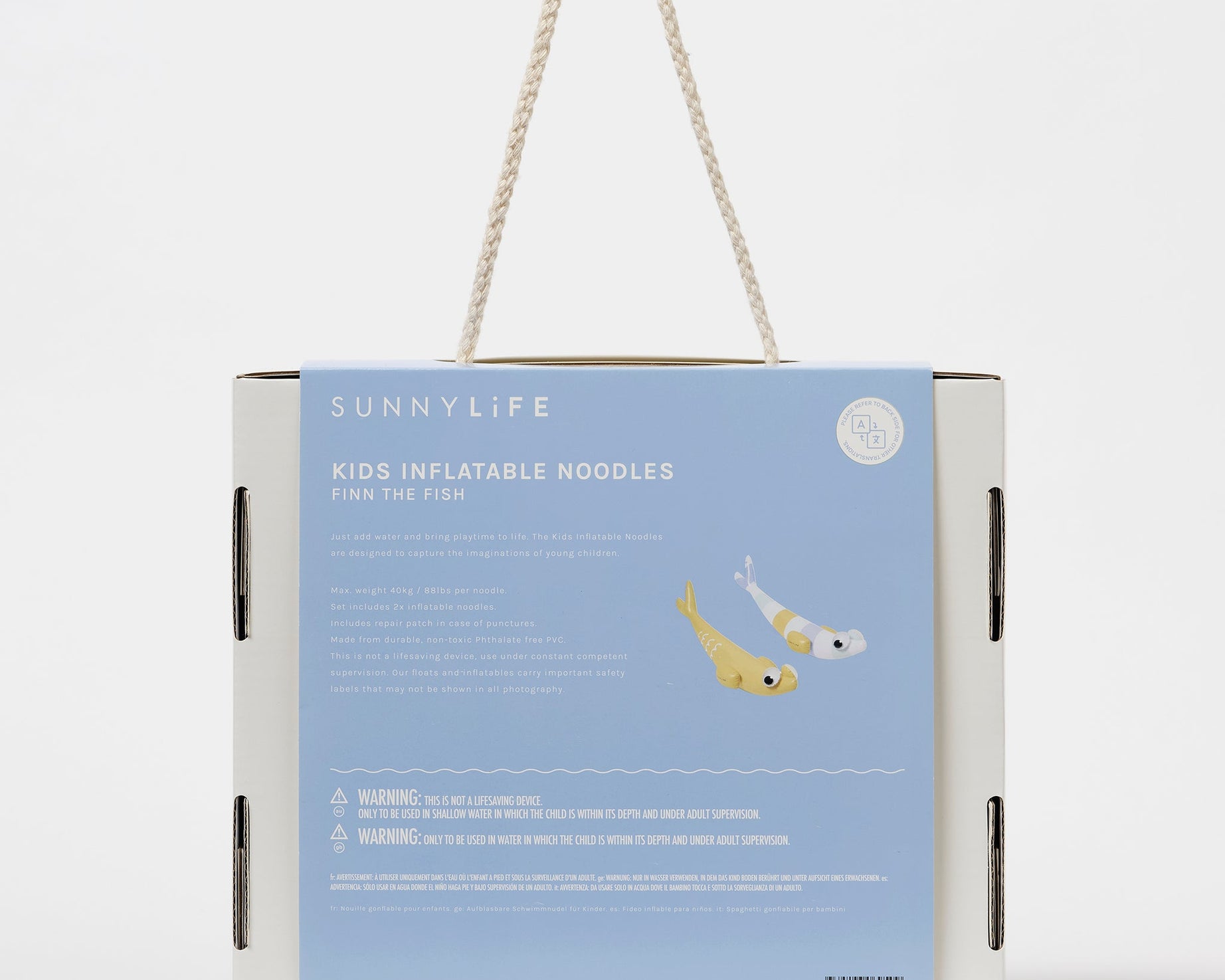 Sunnylife - Balık Finn Şişme Deniz ve Havuz Yüzme Aksesuarı