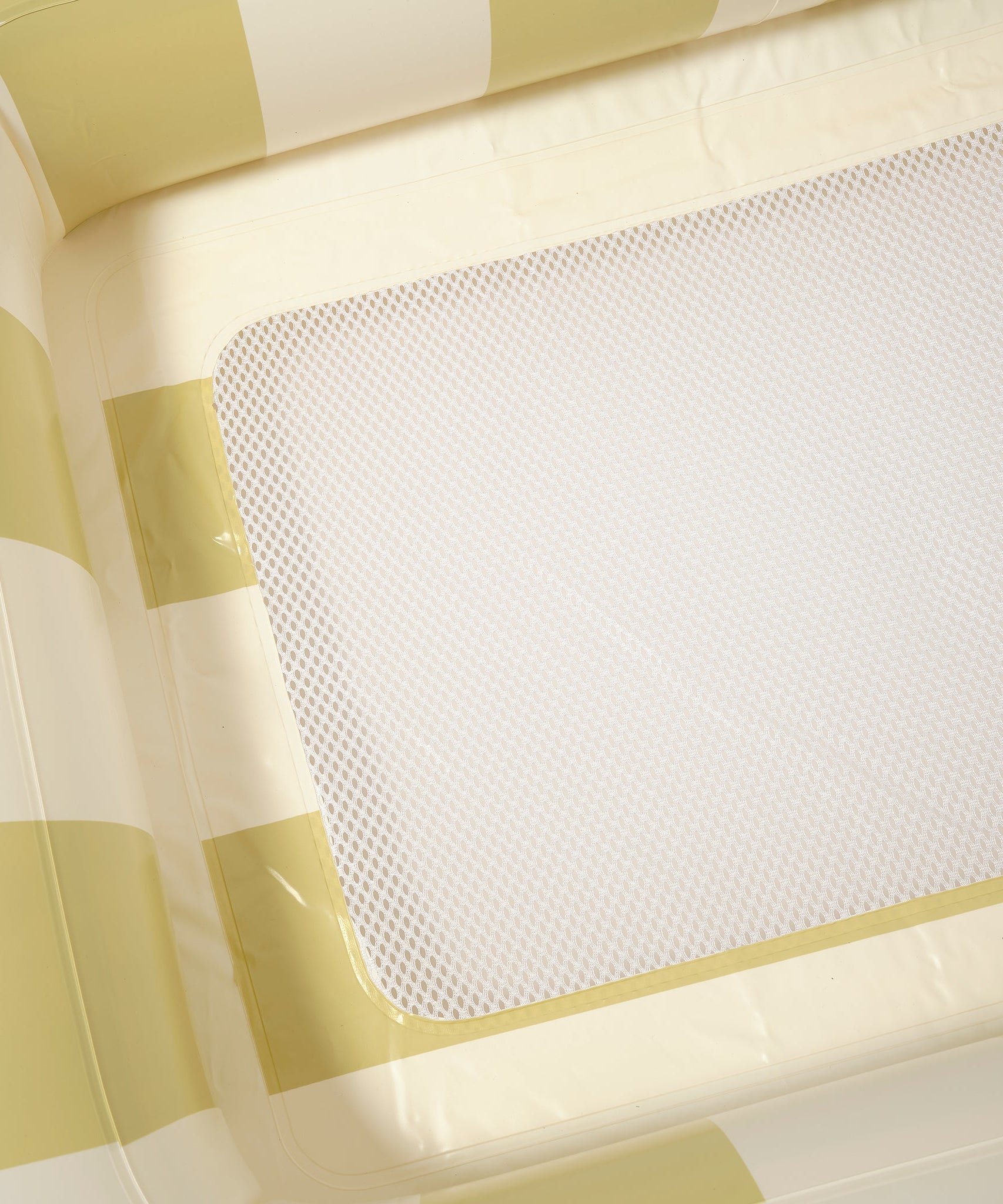 Sunnylife - Casa Sand Stripe Dalawang Panig na Inflatable na Kama para sa Dagat at Pool