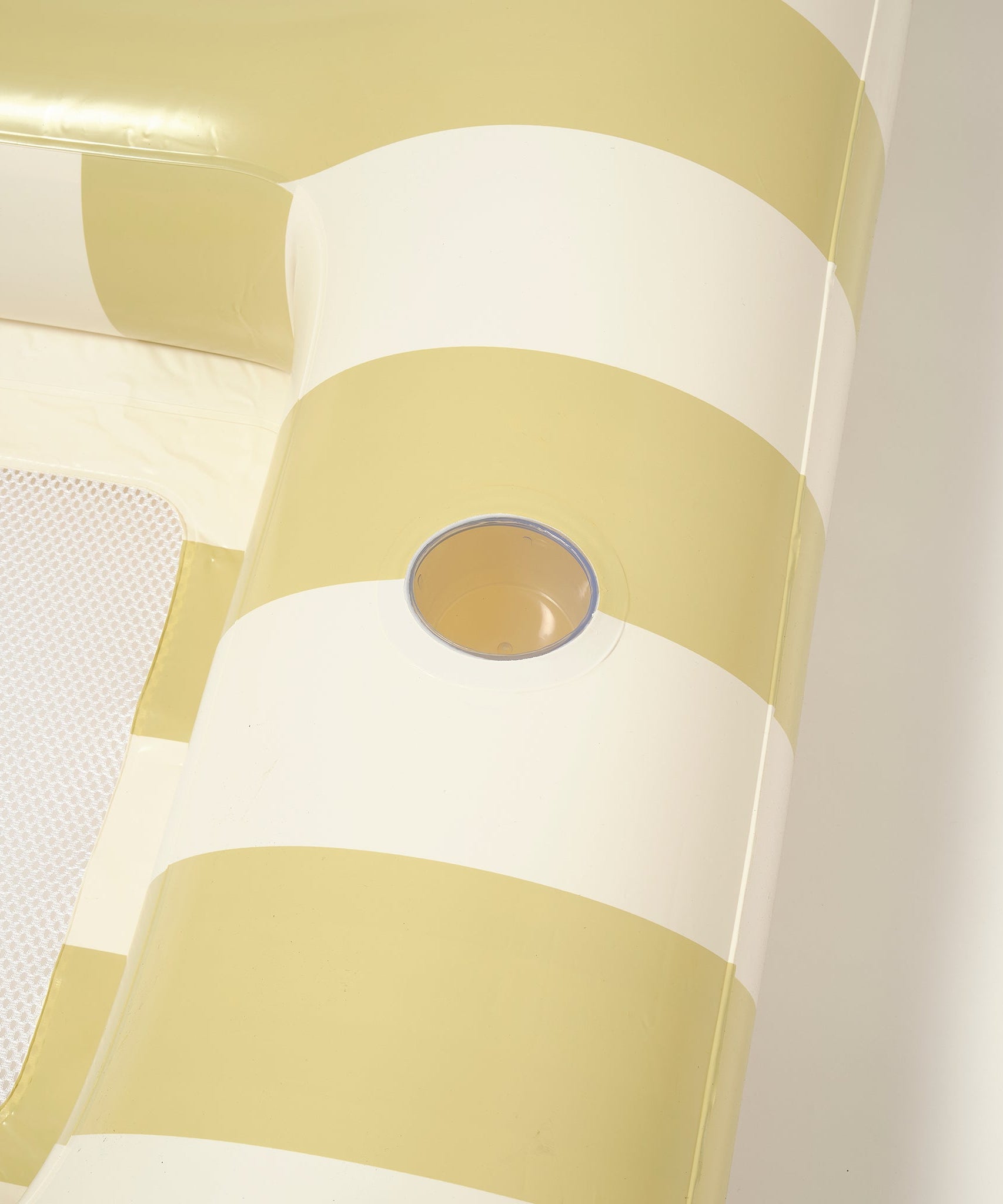 Sunnylife - Casa Sand Stripe Dalawang Panig na Inflatable na Kama para sa Dagat at Pool