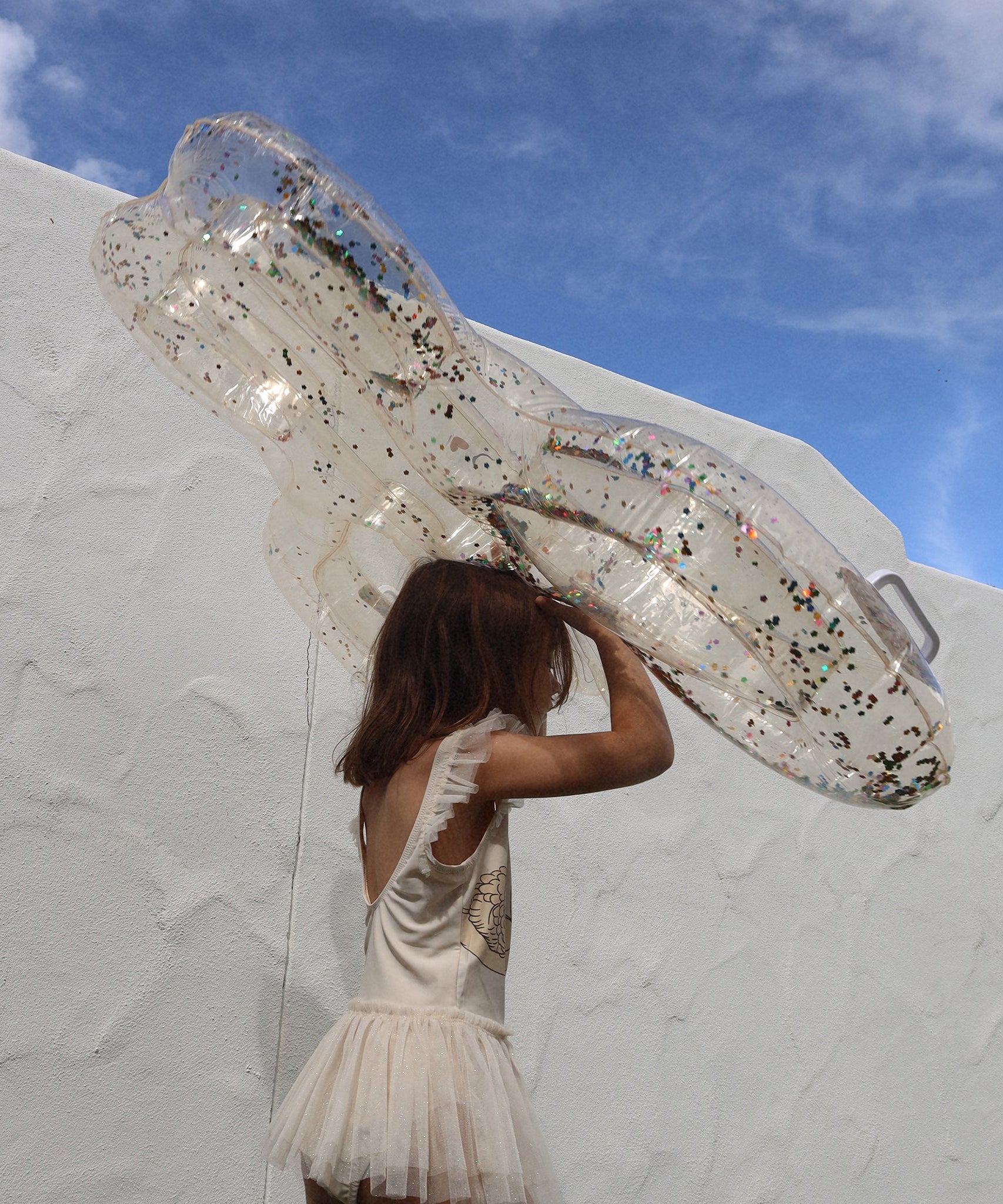 Sunnylife - 棉花糖儿童蝴蝶海洋和游泳池床垫