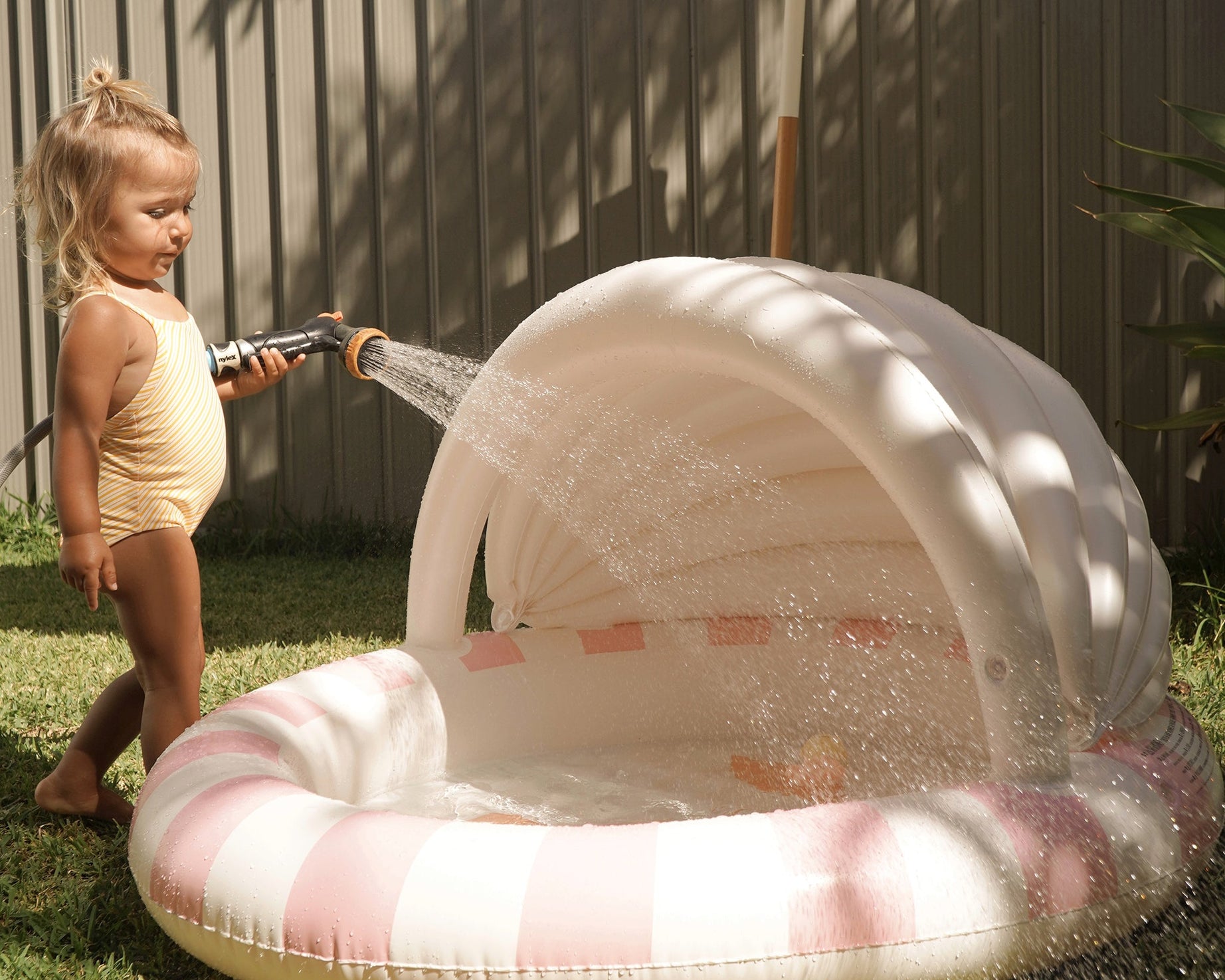 Sunnylife - Cotton Candy Güneşlikli Çocuk Havuzu
