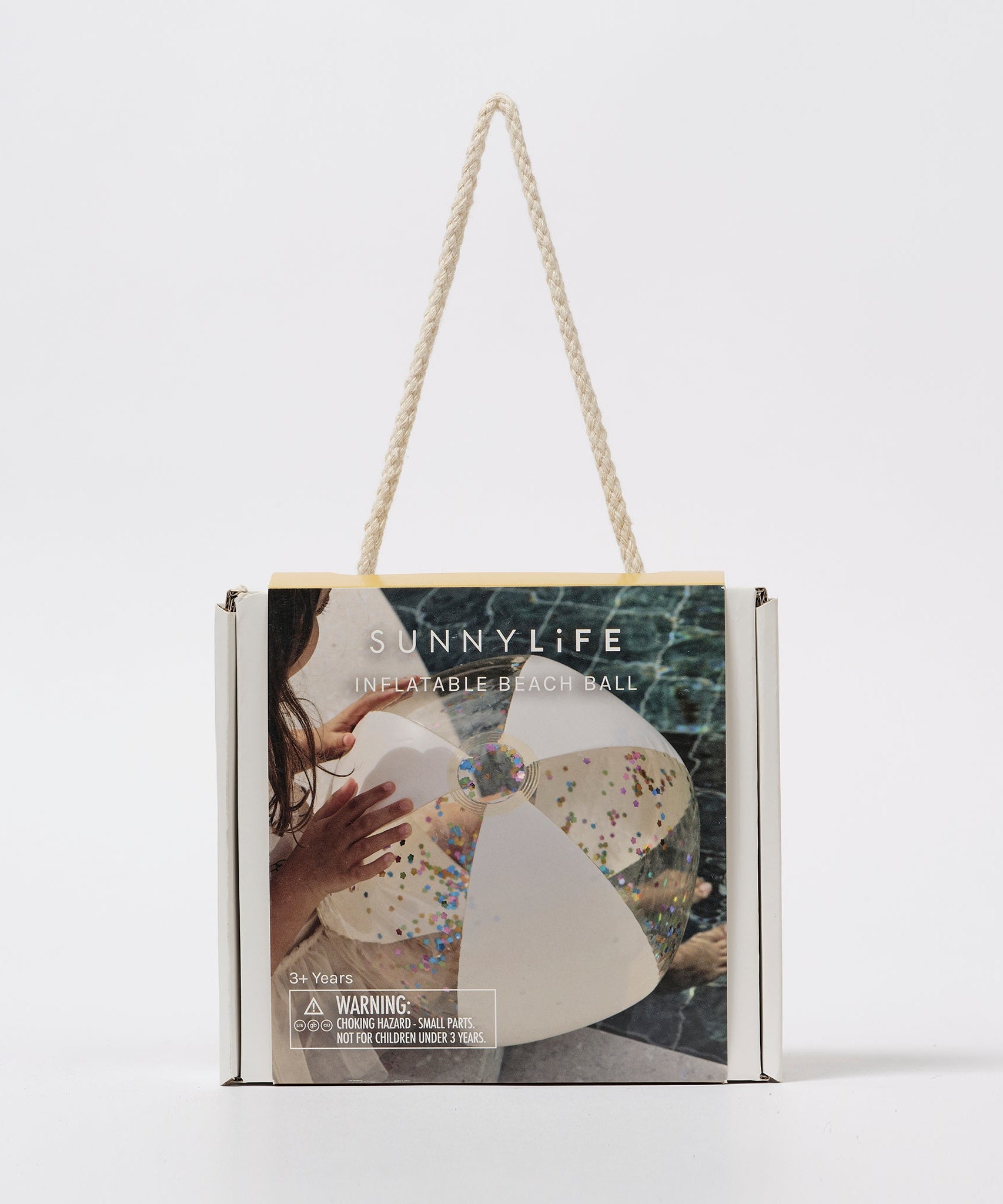 Sunnylife - 棉花糖充气闪光沙滩球