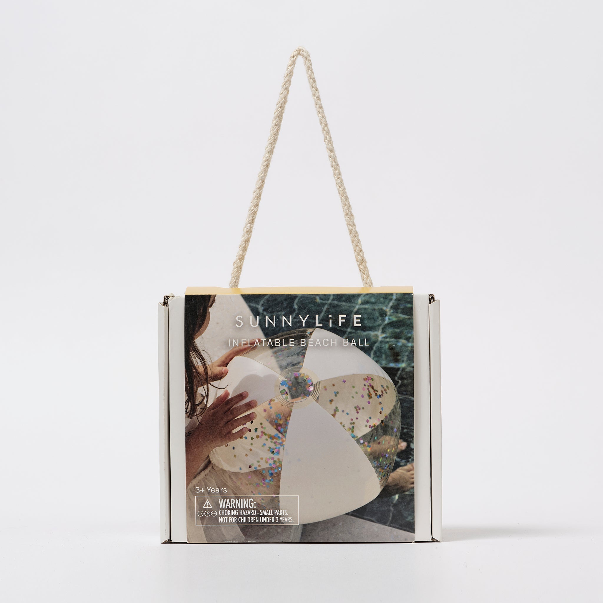 Sunnylife - 棉花糖充气闪光沙滩球