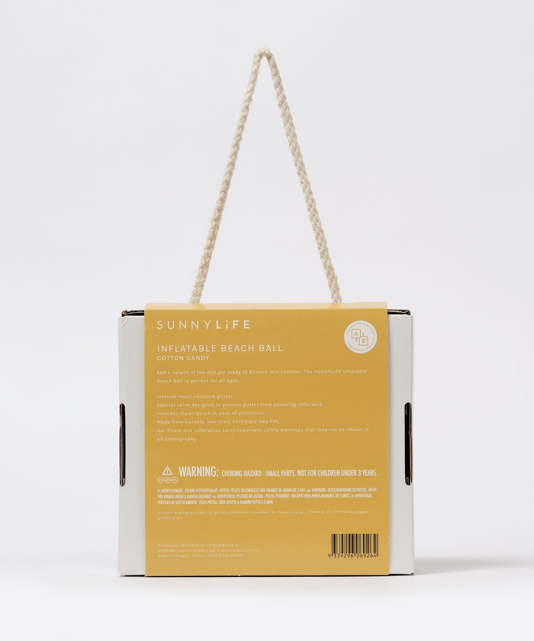 Sunnylife - 棉花糖充气闪光沙滩球