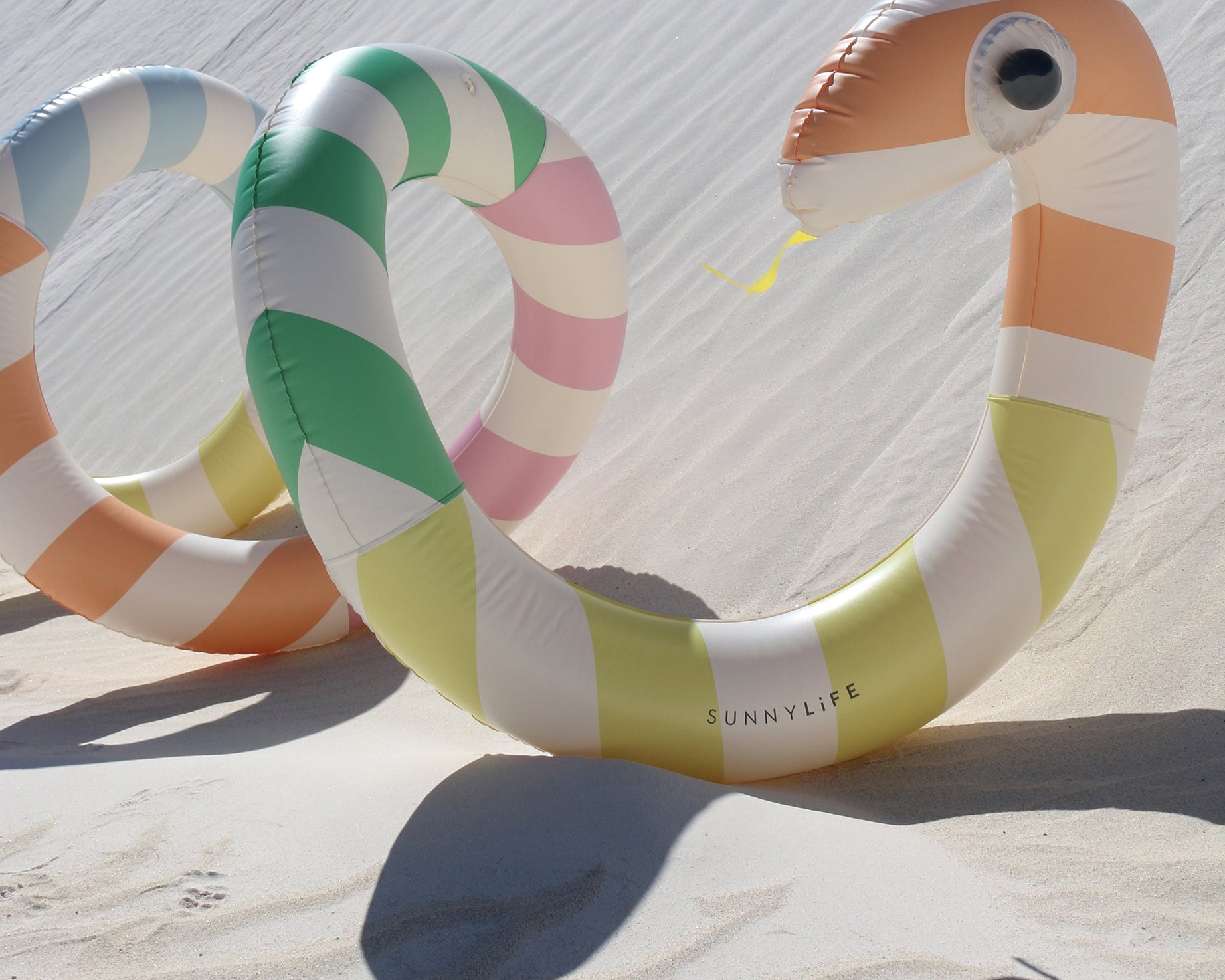 Sunnylife - Dev Yılan Şişme Havuz Eğlencesi ve Yatağı