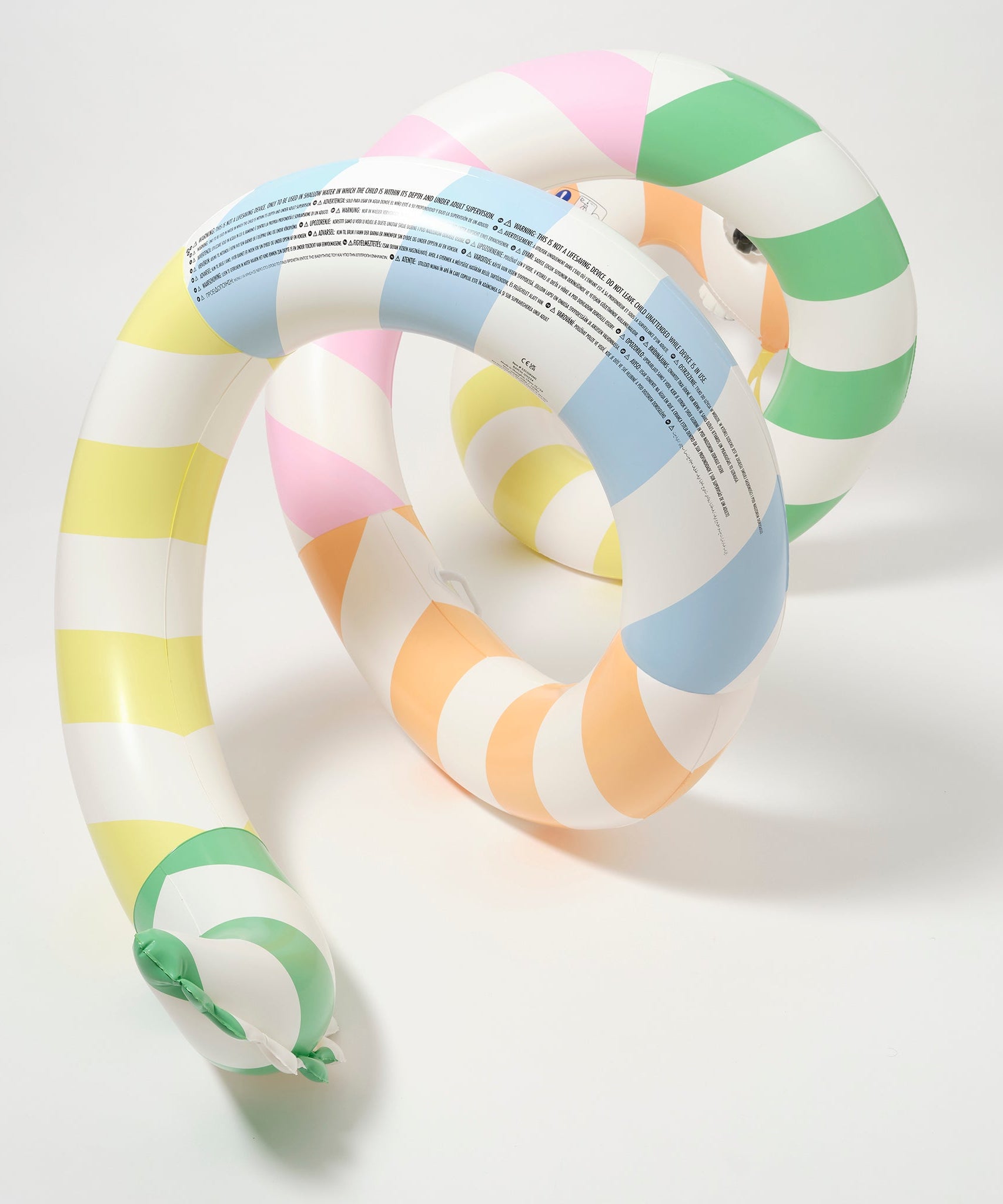 Sunnylife - 巨型蛇形充气游泳池娱乐和床垫