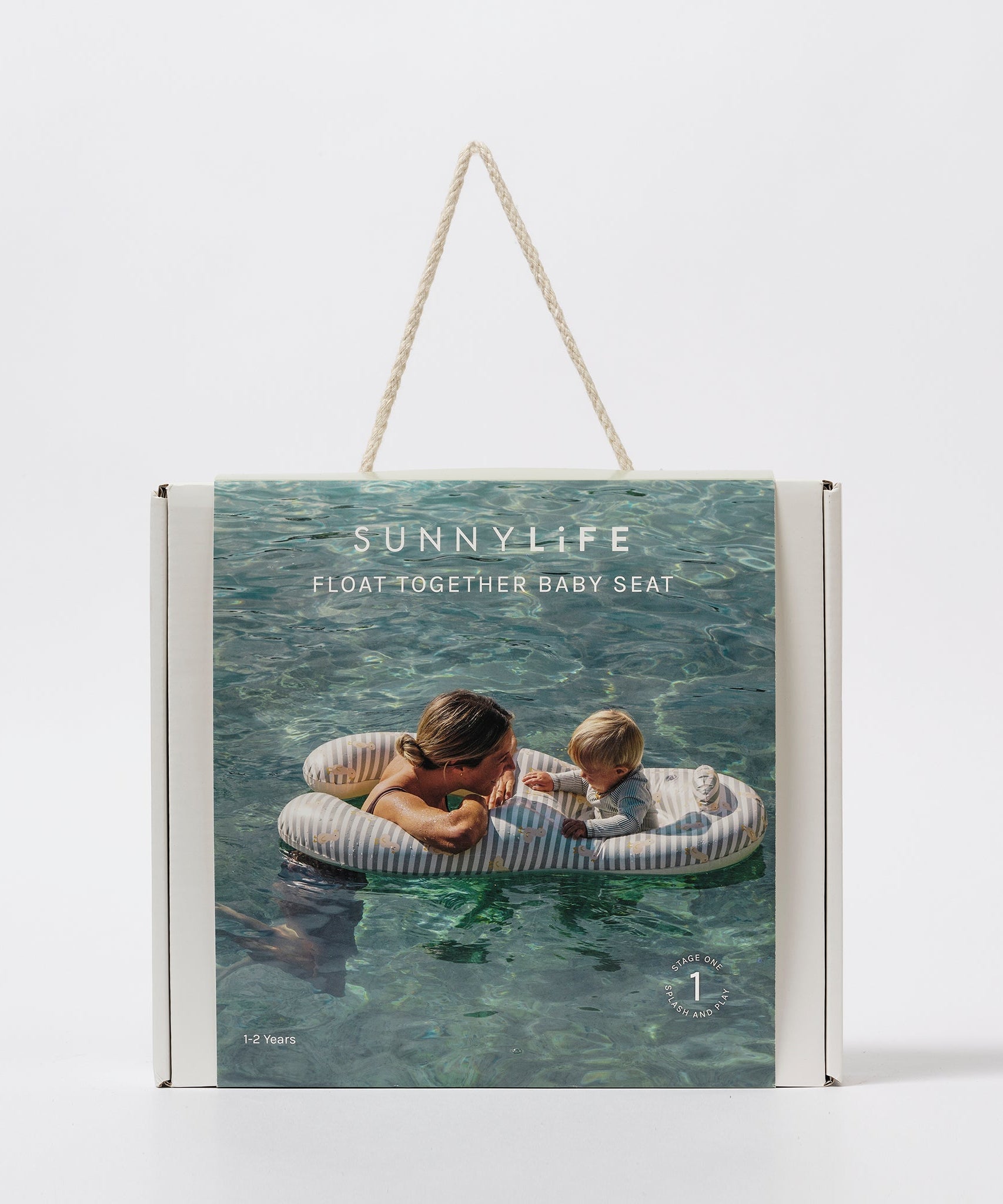 Sunnylife - Duck Sage 婴儿游泳池和海洋充气座椅