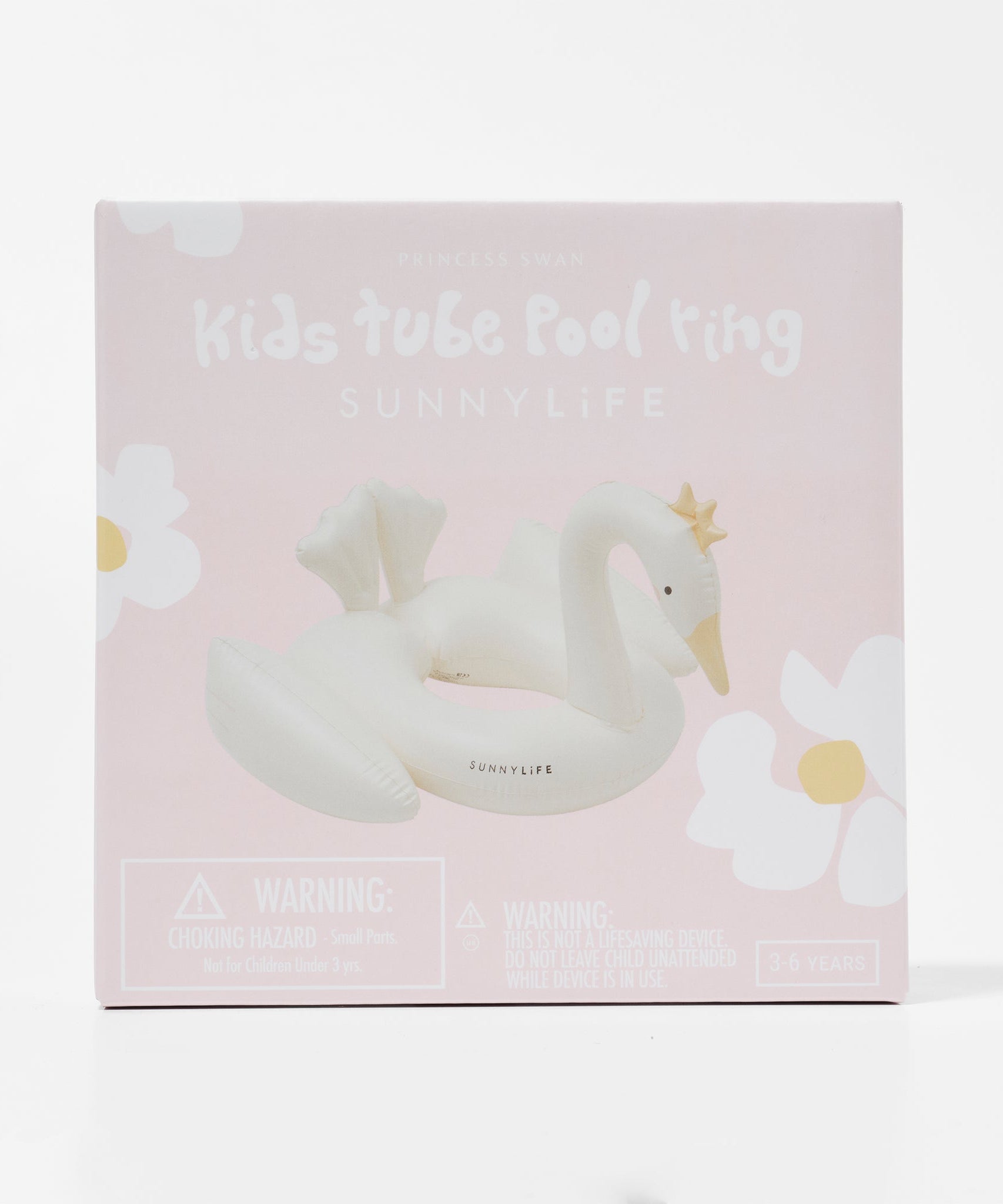 Sunnylife - 公主天鹅儿童充气海洋和游泳池游泳圈