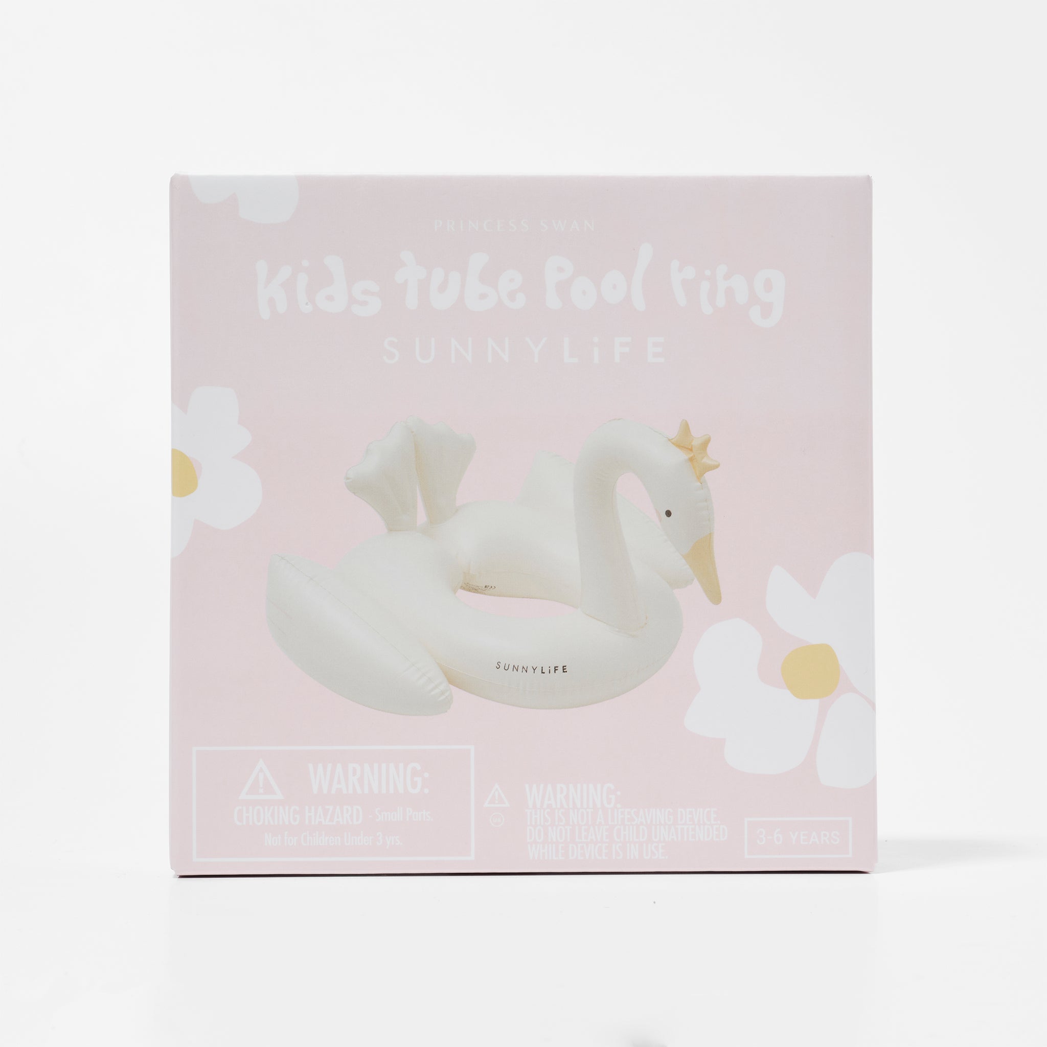 Sunnylife - 公主天鹅儿童充气海洋和游泳池游泳圈