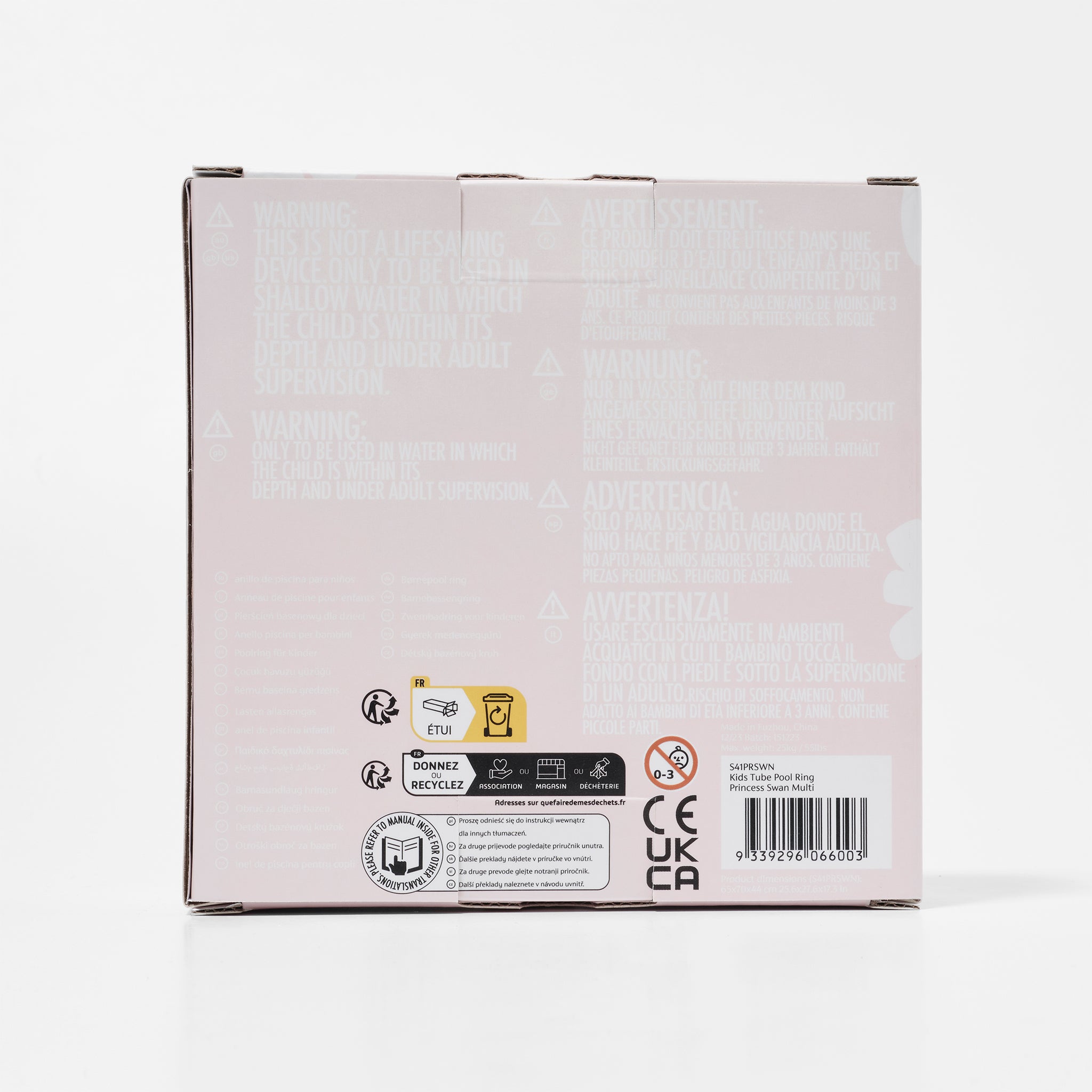 Sunnylife - 公主天鹅儿童充气海洋和游泳池游泳圈