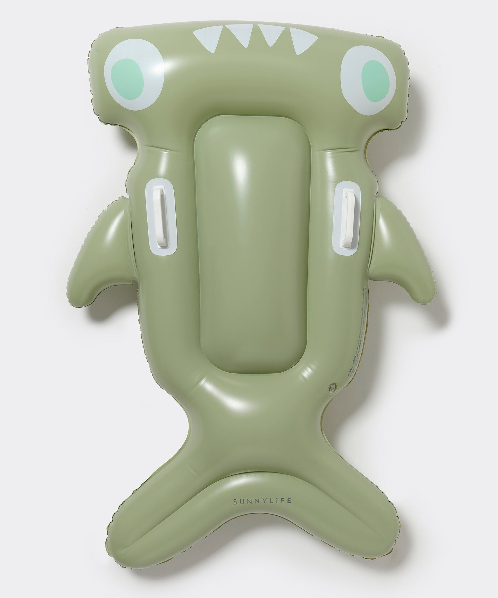 Sunnylife - Salty the Shark インフレータブル海とプール用子供用ベッド