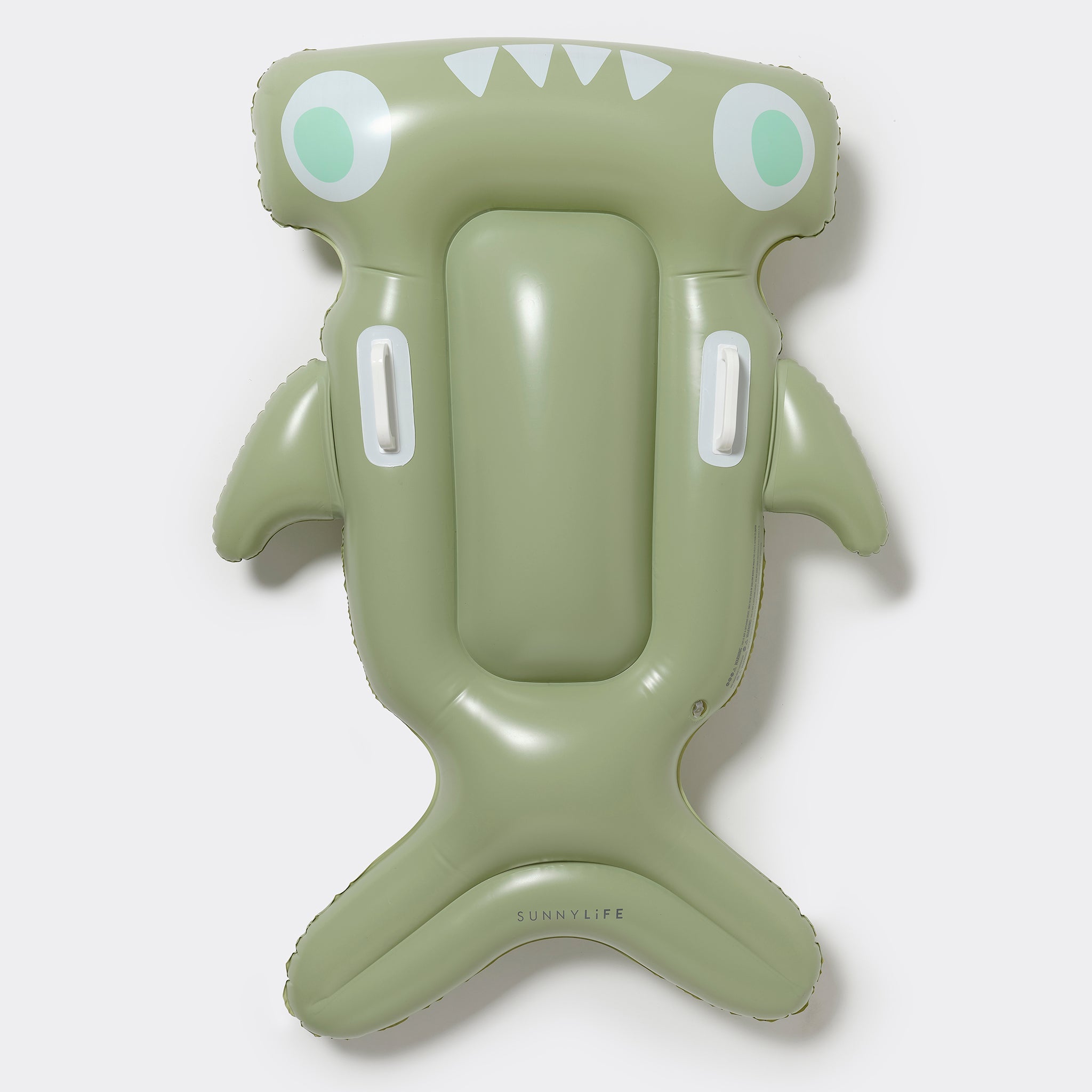 Sunnylife - Salty the Shark インフレータブル海とプール用子供用ベッド