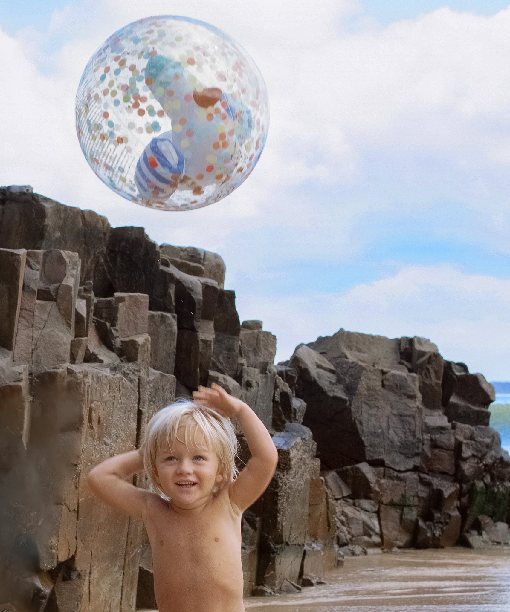 Sunnylife - Sammy Martı 3D インフレータブルビーチボール