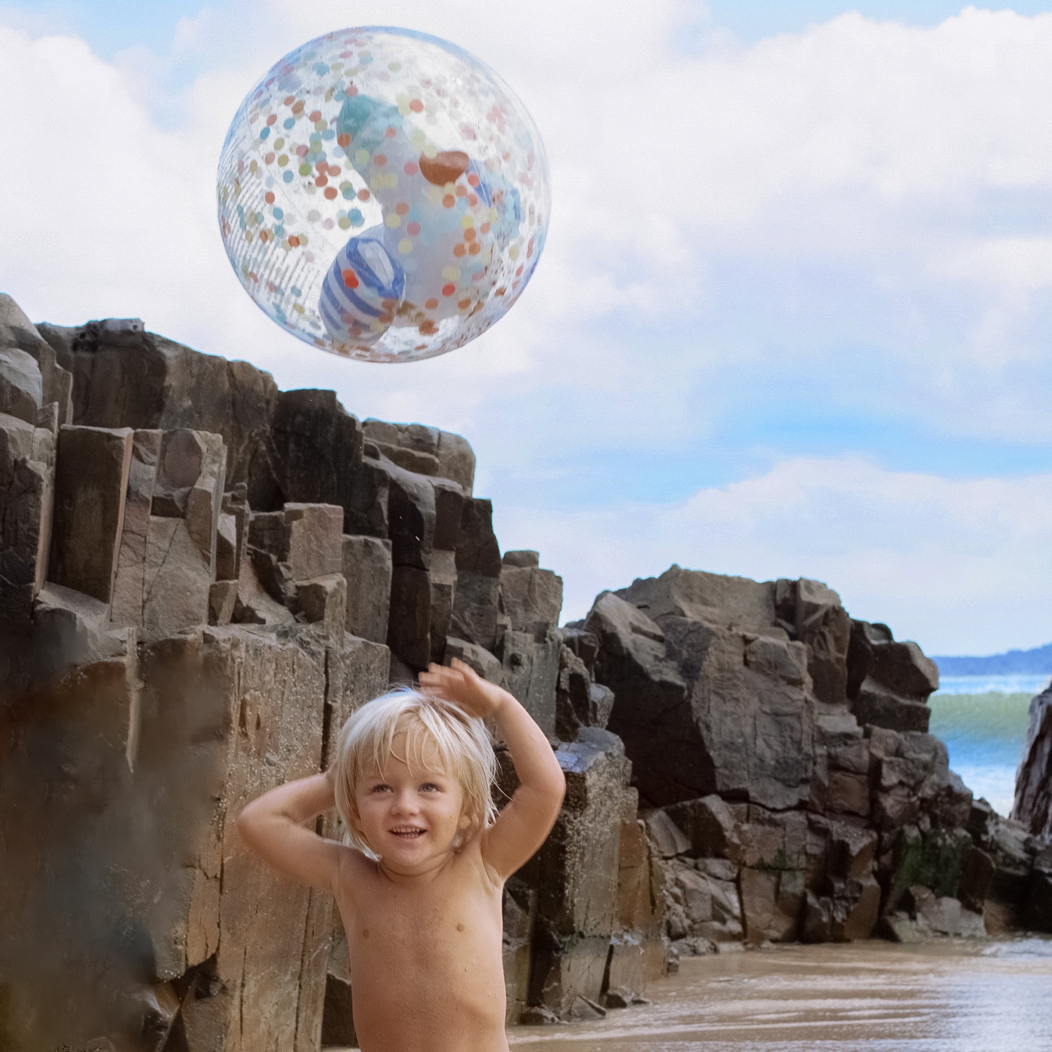 Sunnylife - Sammy Martı 3D インフレータブルビーチボール