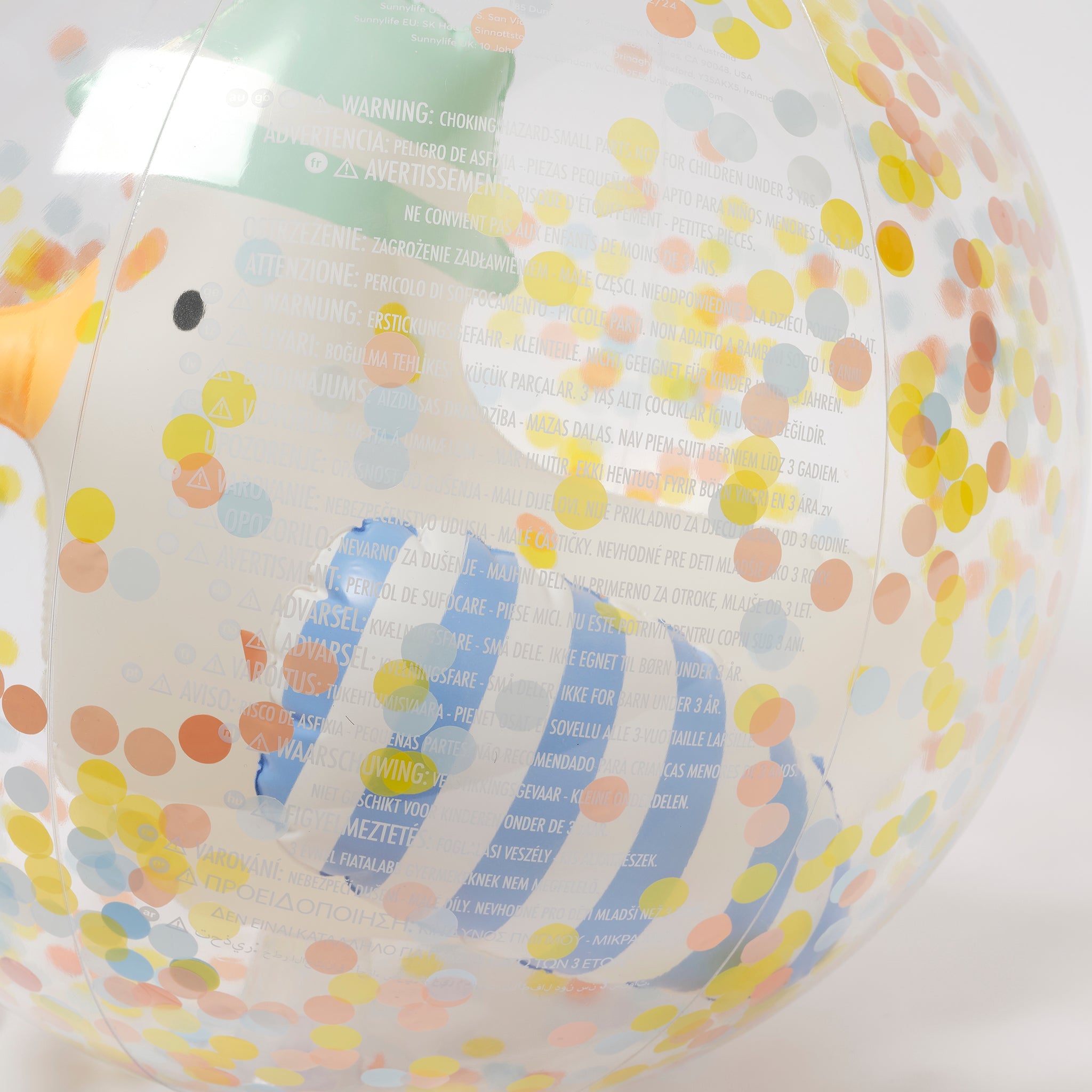 Sunnylife - Sammy Martı 3D インフレータブルビーチボール