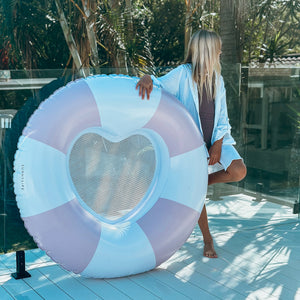 Sunnylife - Stole My Heart Şişme Havuz ve Deniz Yatağı