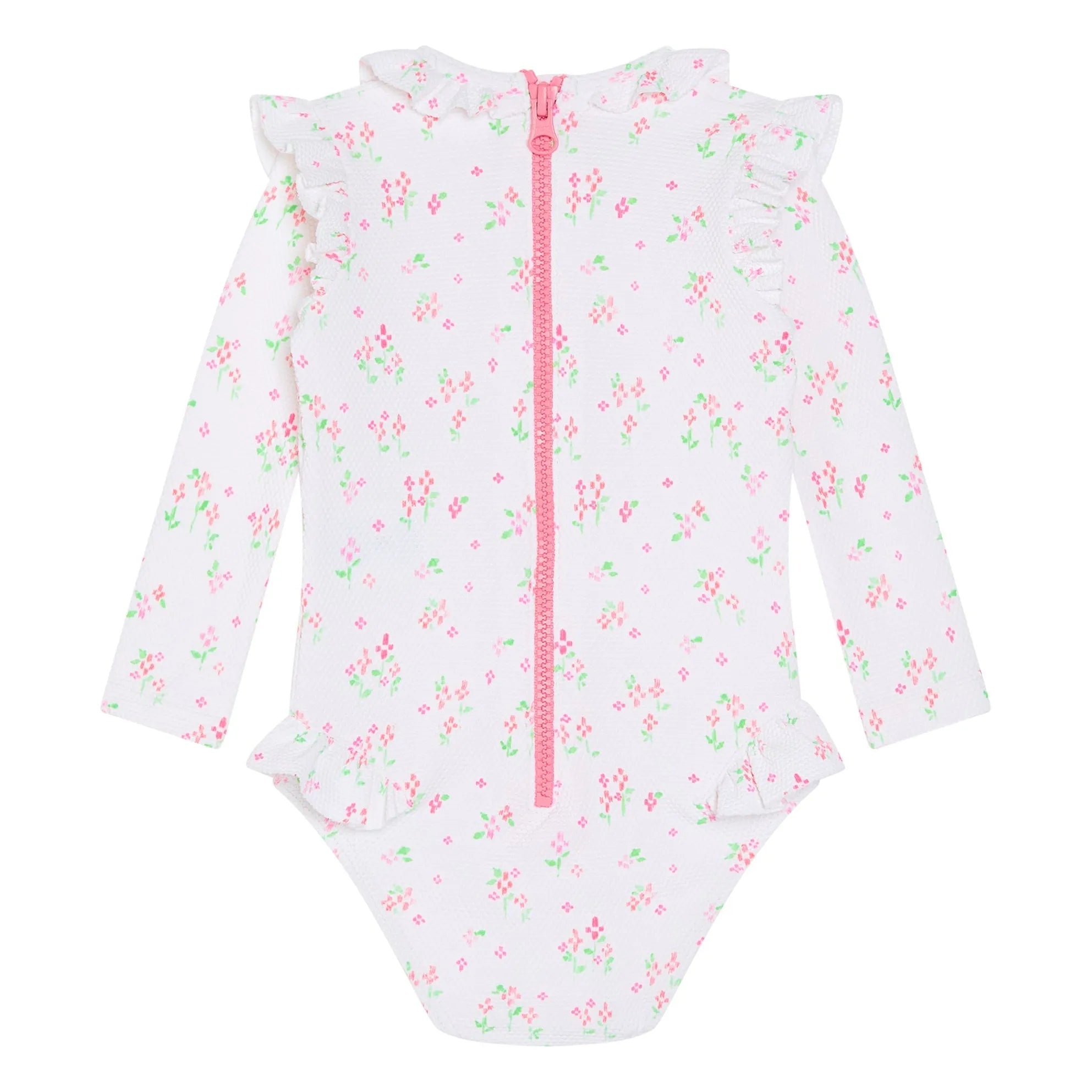 Lison Paris - Suzanna Surfer Fleuri Badeanzug | Weiß