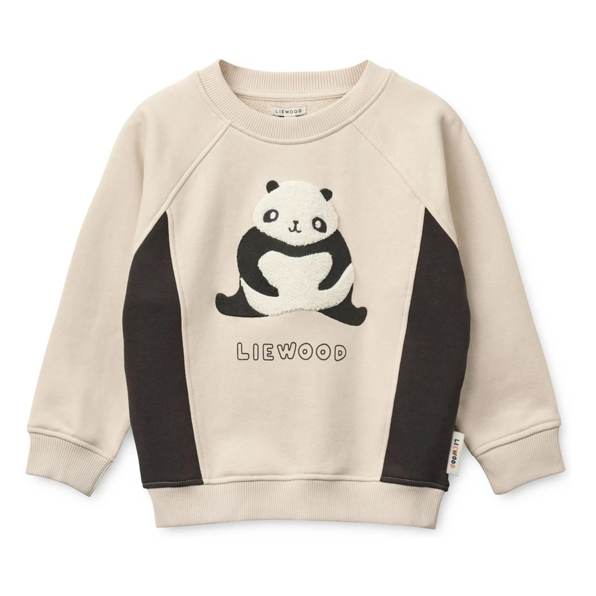 Liewood - Sweat Aude Panda Organik Pamuk | Ecru