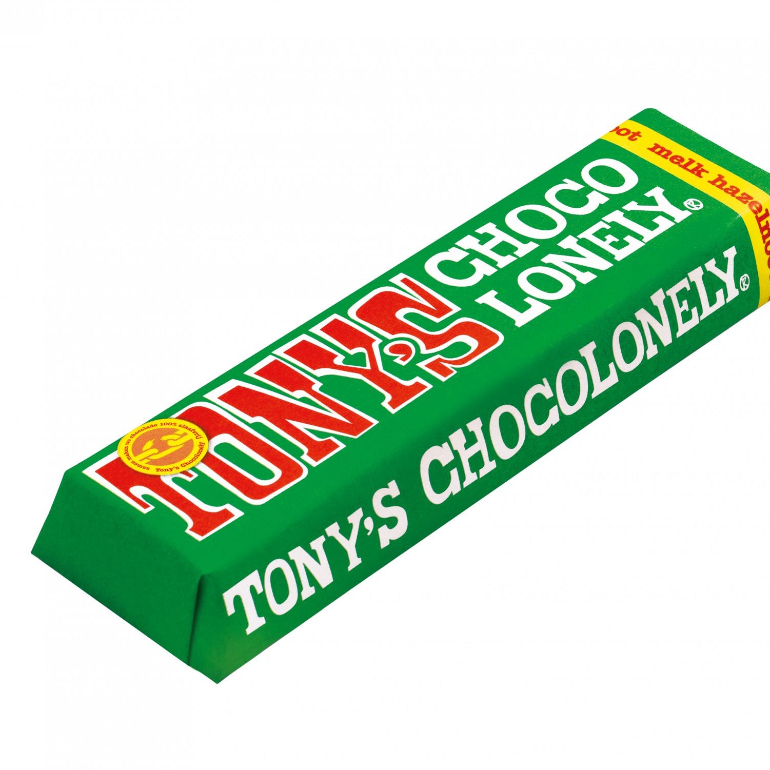 Tonys Chocolonely - Sütlü Fındıklı Çikolata Barı 47G-Dinossi