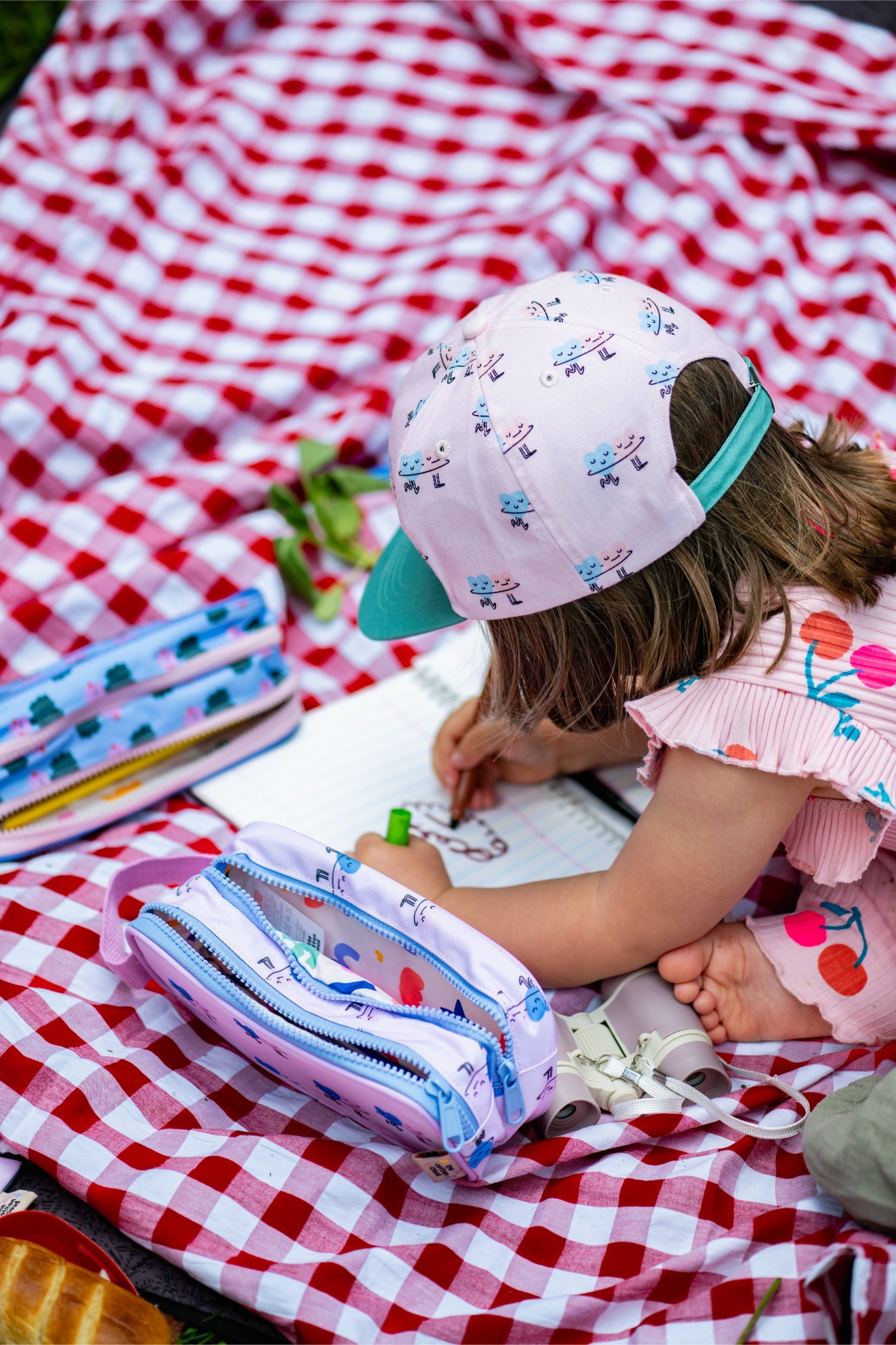 The Cotton Cloud - Dancing Hearts Çift Gözlü Kalem Kutusu