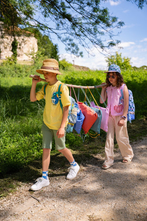 The Cotton Cloud - Funky Dogs Rucksack mit Kordelzug