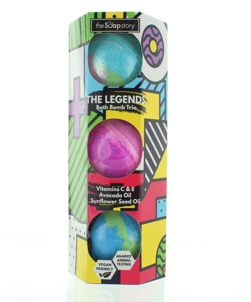 The Soap Story - Legends Kokulu Banyo Bombası-Dinossi