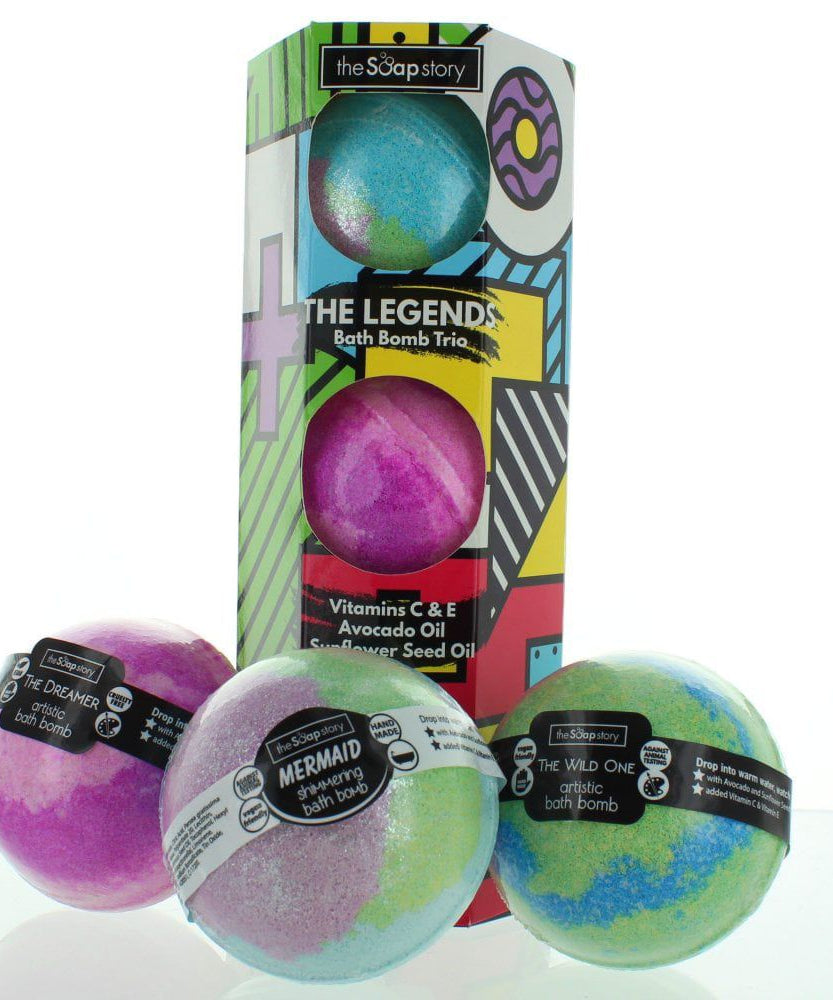 The Soap Story - Legends Kokulu Banyo Bombası-Dinossi