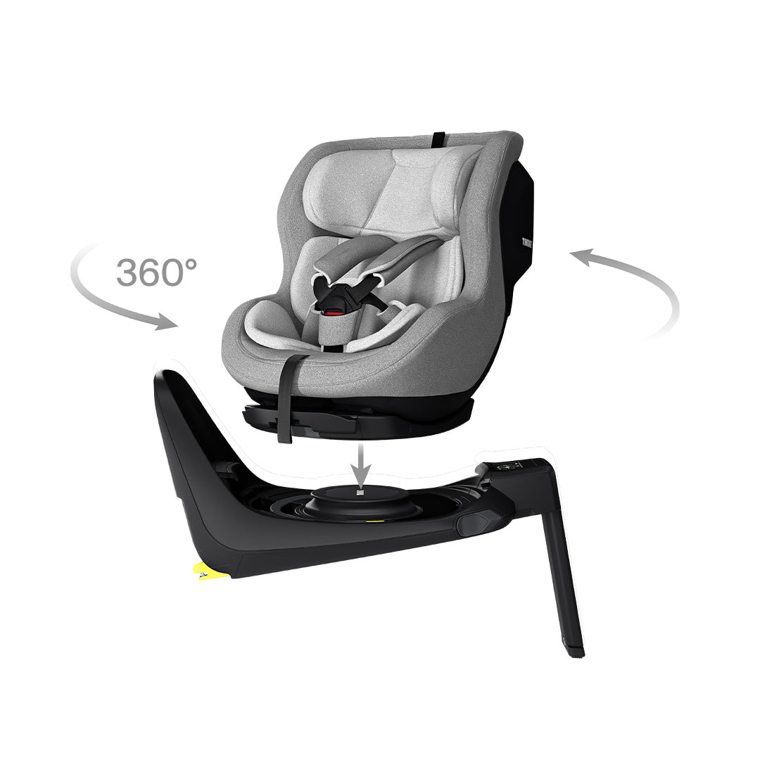 Thule Elm Toddler Car Seat - Light Grey-Car Seats-Light Grey- | Natural Baby Shower