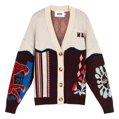 Indee - Strickjacke Timberlake | Bordeaux