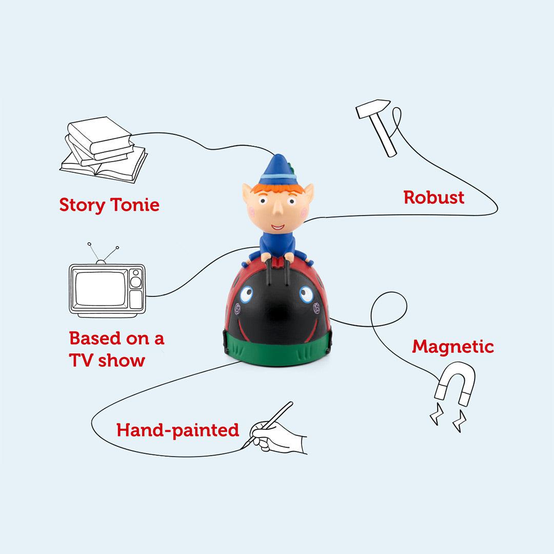 Tonies Ben & Holly's Little Kingdom - Ben-Audio Player Cards + Characters- | Natural Baby Shower