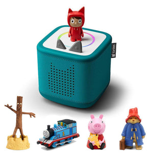 Tonies Toniebox 2 Bundle - Best Sellers (5pc)-Audio Players-Teal- | Natural Baby Shower