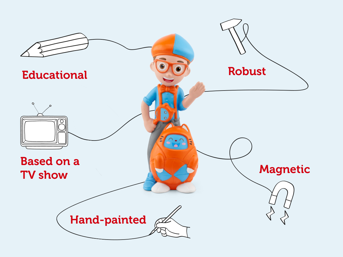 Tonies - Blippi engleska figura s glasom