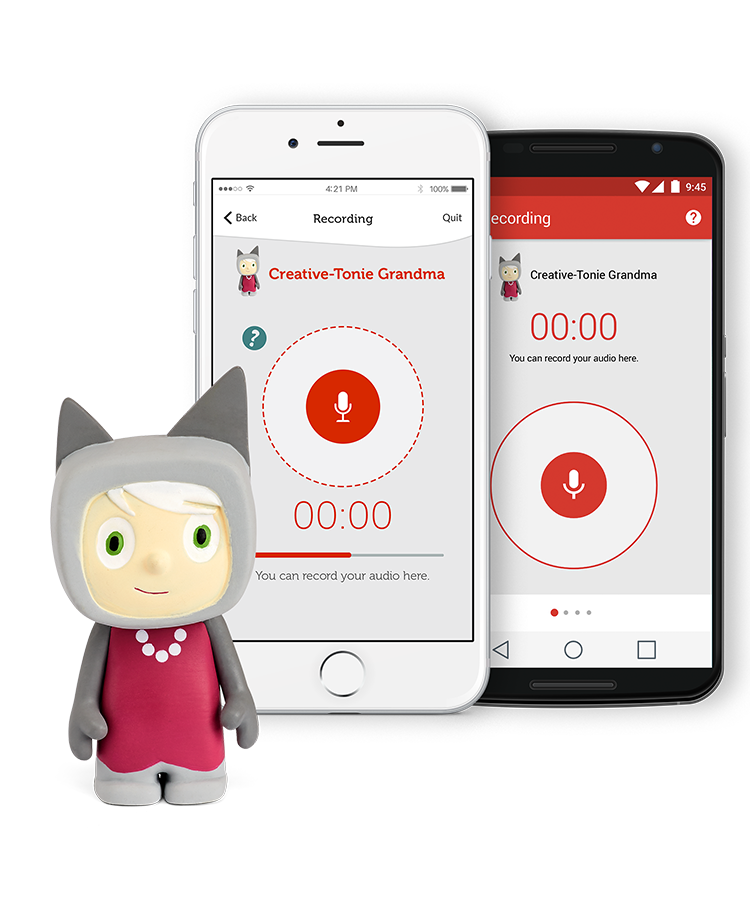 Tonies - Figura Criativa de Gravação de Voz da Avó
