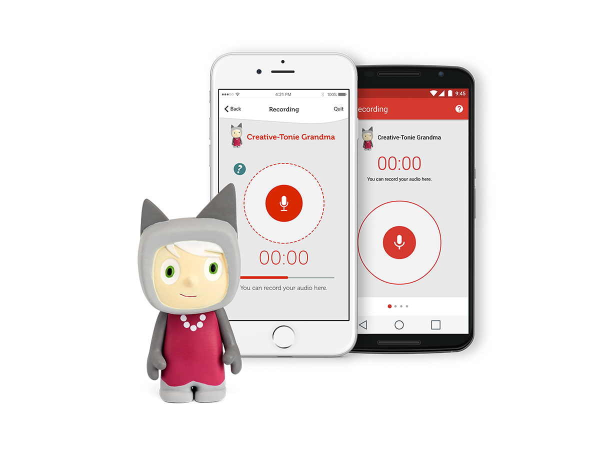 Tonies - Figura Criativa de Gravação de Voz da Avó