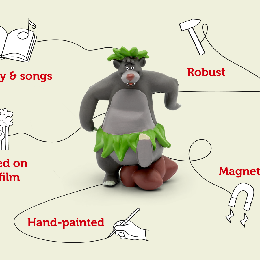 Tonies - دیزنی کتاب جنگل فیگور صوتی انگلیسی