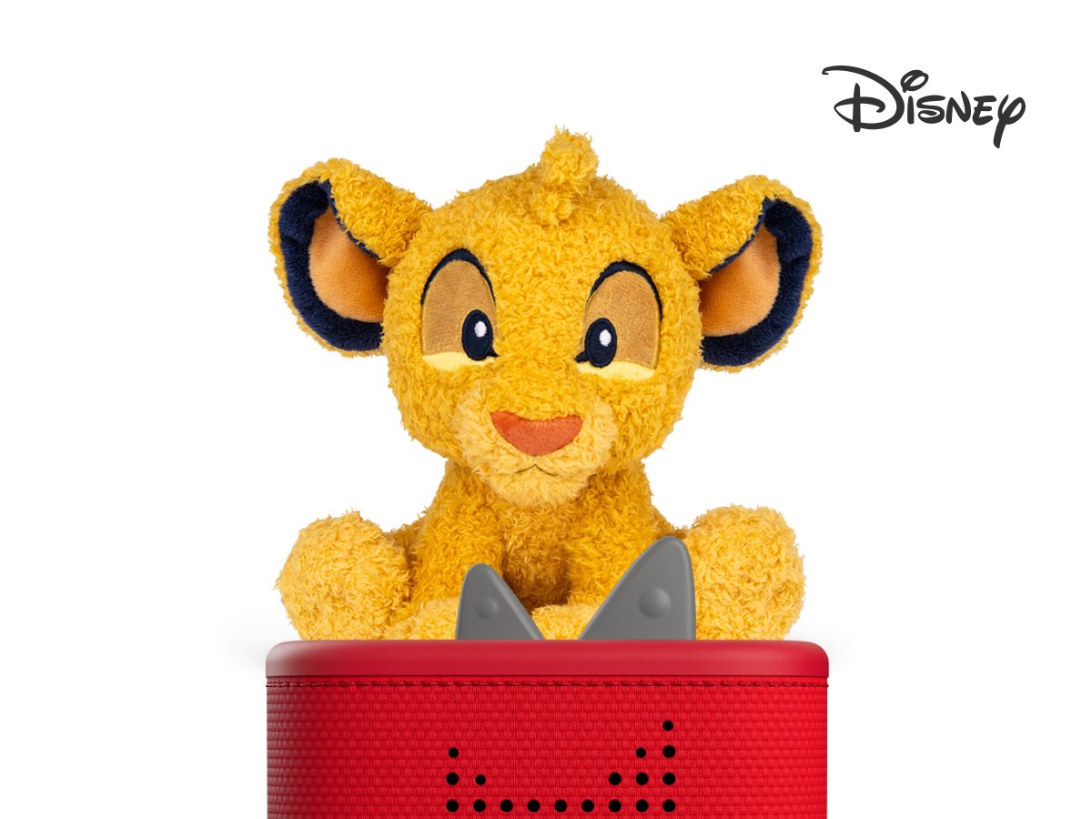 Tonies - Disney Simba: Beni Kucakla Peluş Oyuncağı ve İngilizce Sesli Figürü