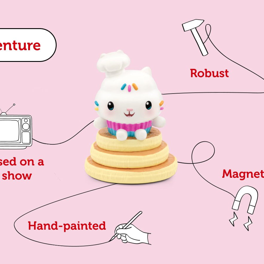 Tonies - Gabbys Dollhouse Cakey Cat İngilizce Sesli Figürü