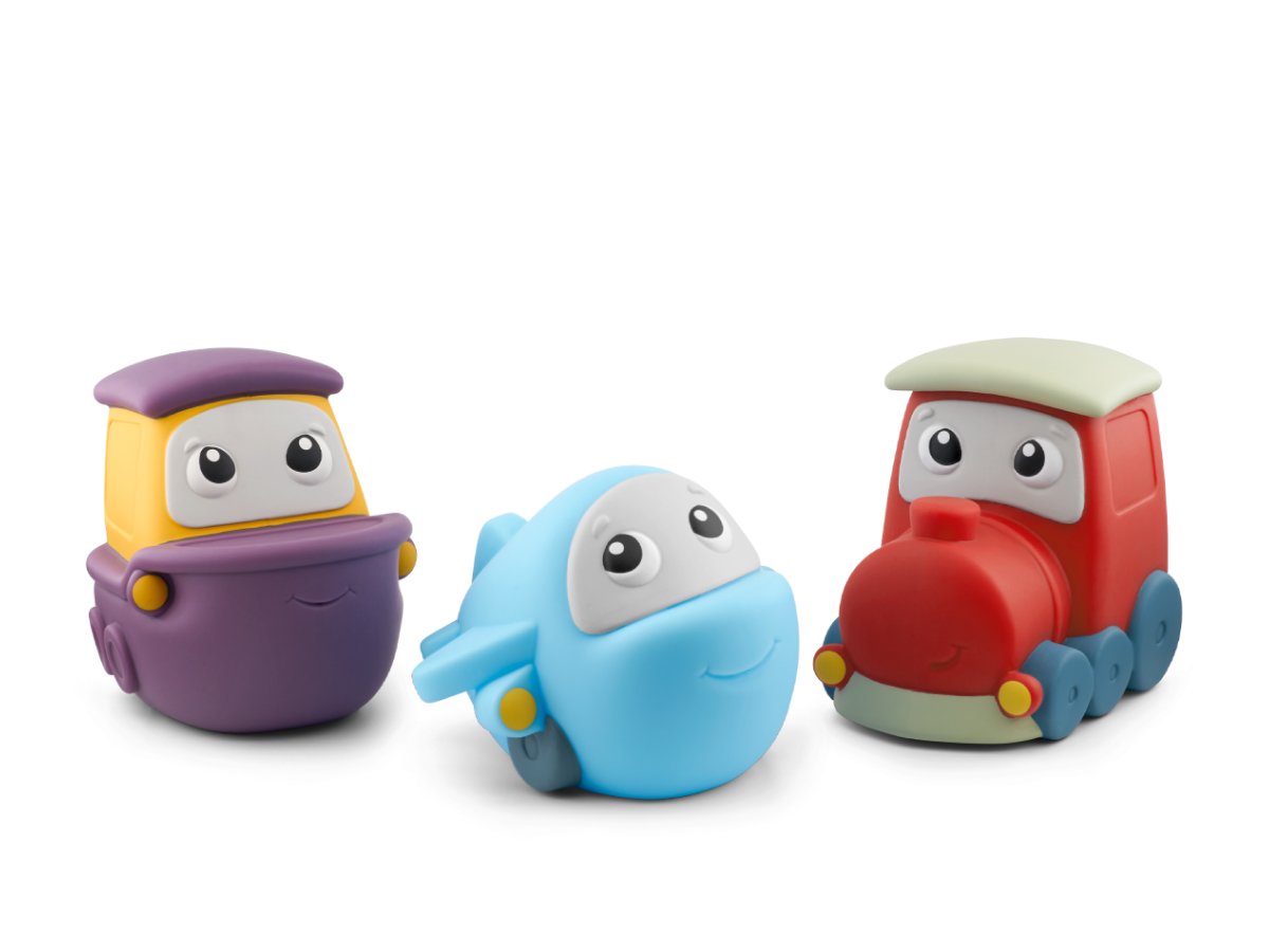 Tonies - Mis Primeros Tonies - Set de Viaje con Figuras Suaves y Voz en Inglés