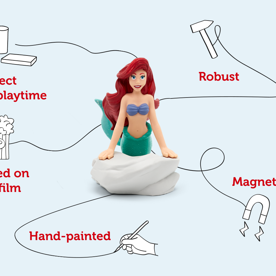 Tonies - Figura sonora della Piccola Sirena delle Principesse Disney in inglese