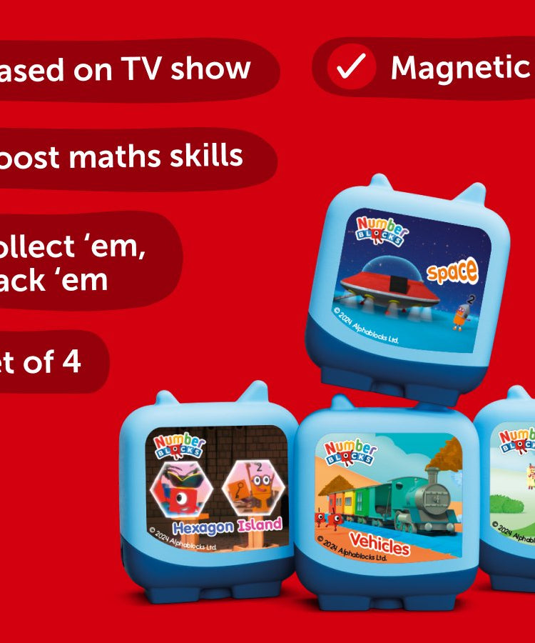 Tonies - Ik leer met de Engelse Numberblocks geluidsfiguur